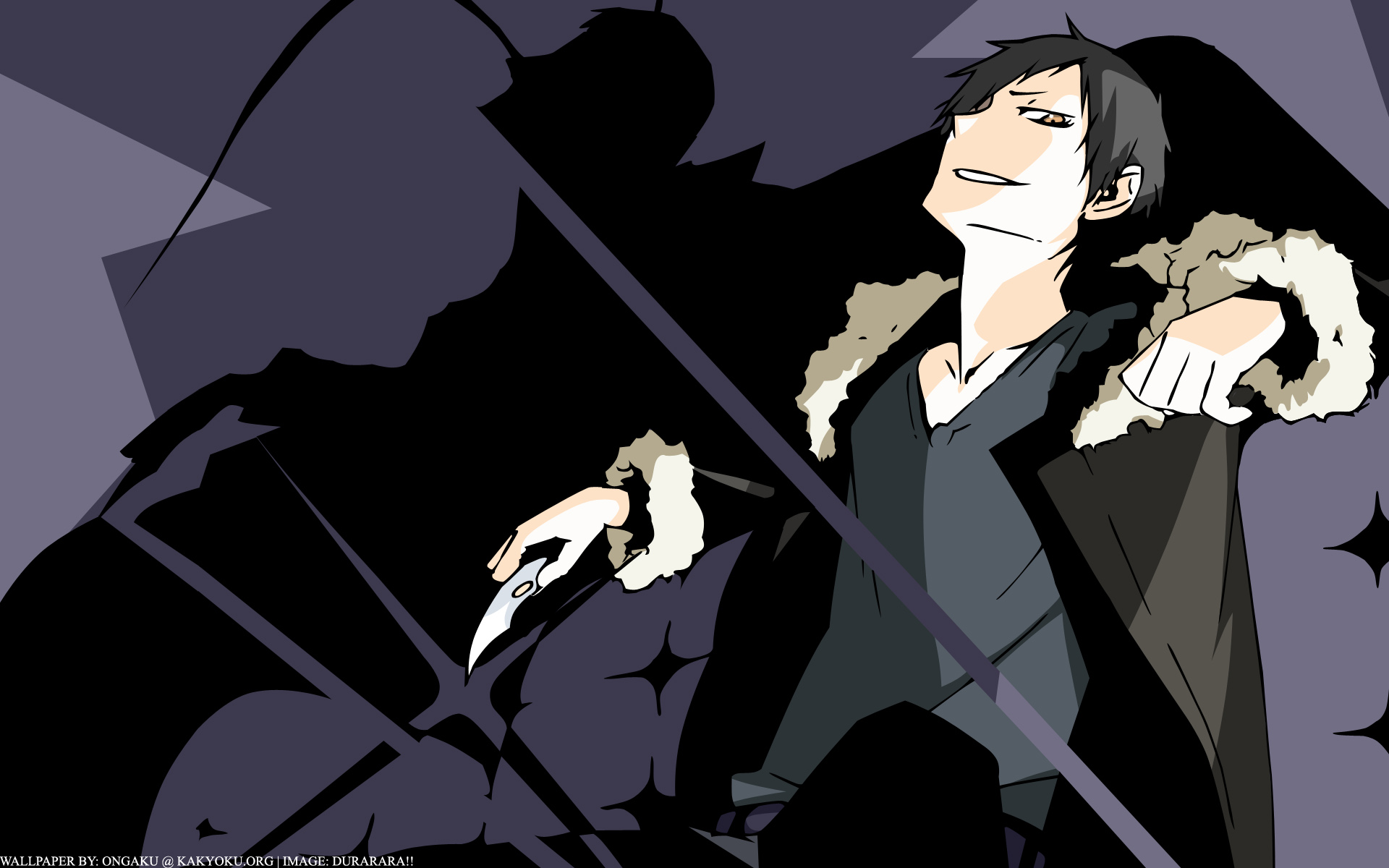 Izaya Orihara from Durarara!! HD Wallpaper