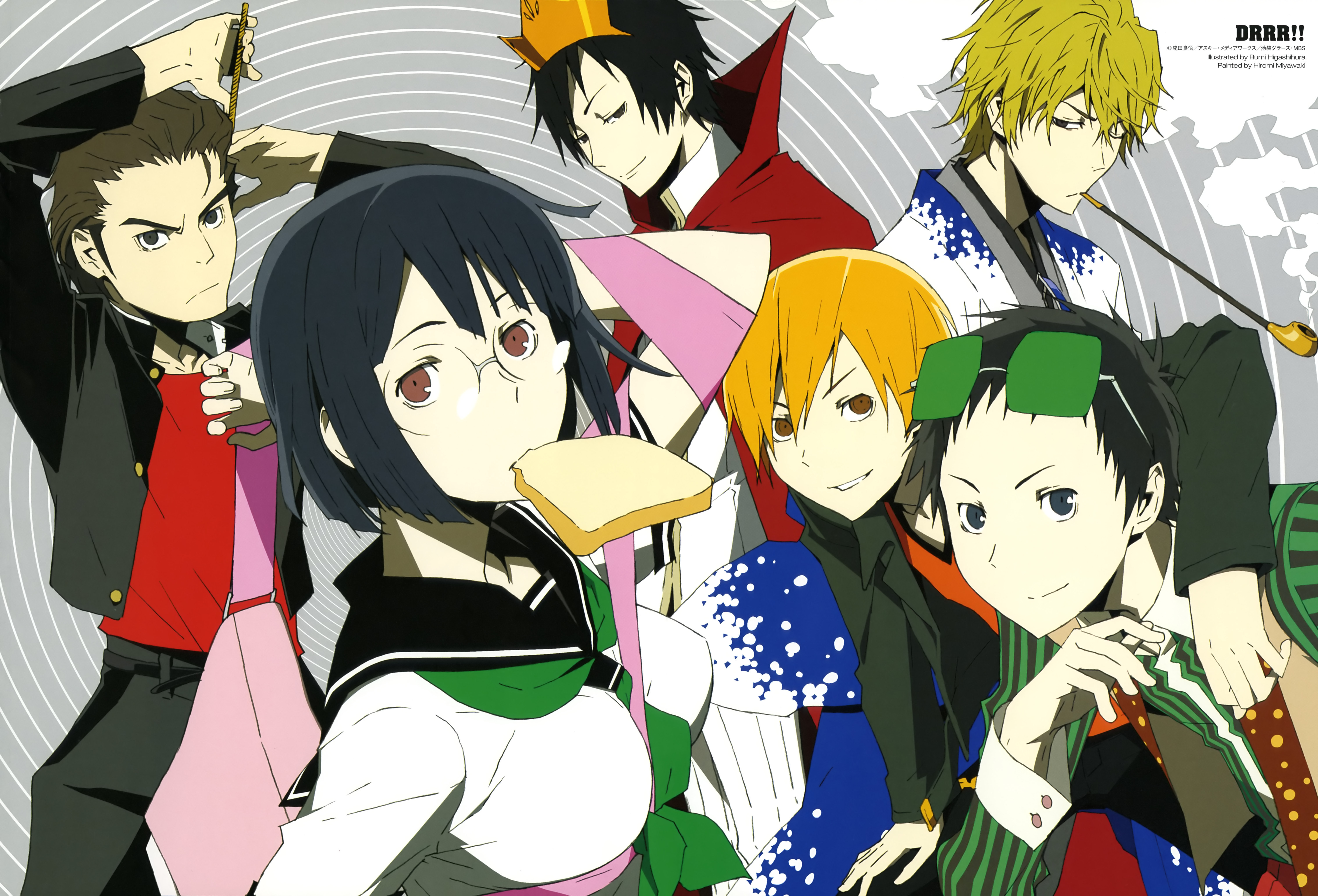 DRRR!! Characters HD Wallpaper