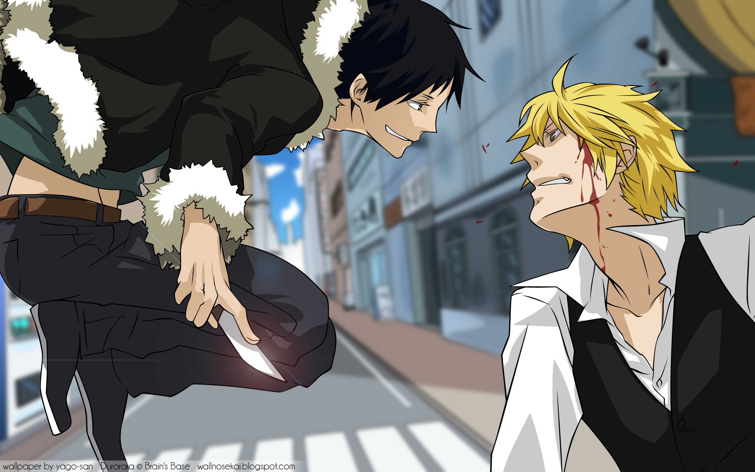 Izaya Orihara from Durarara!! HD Wallpaper