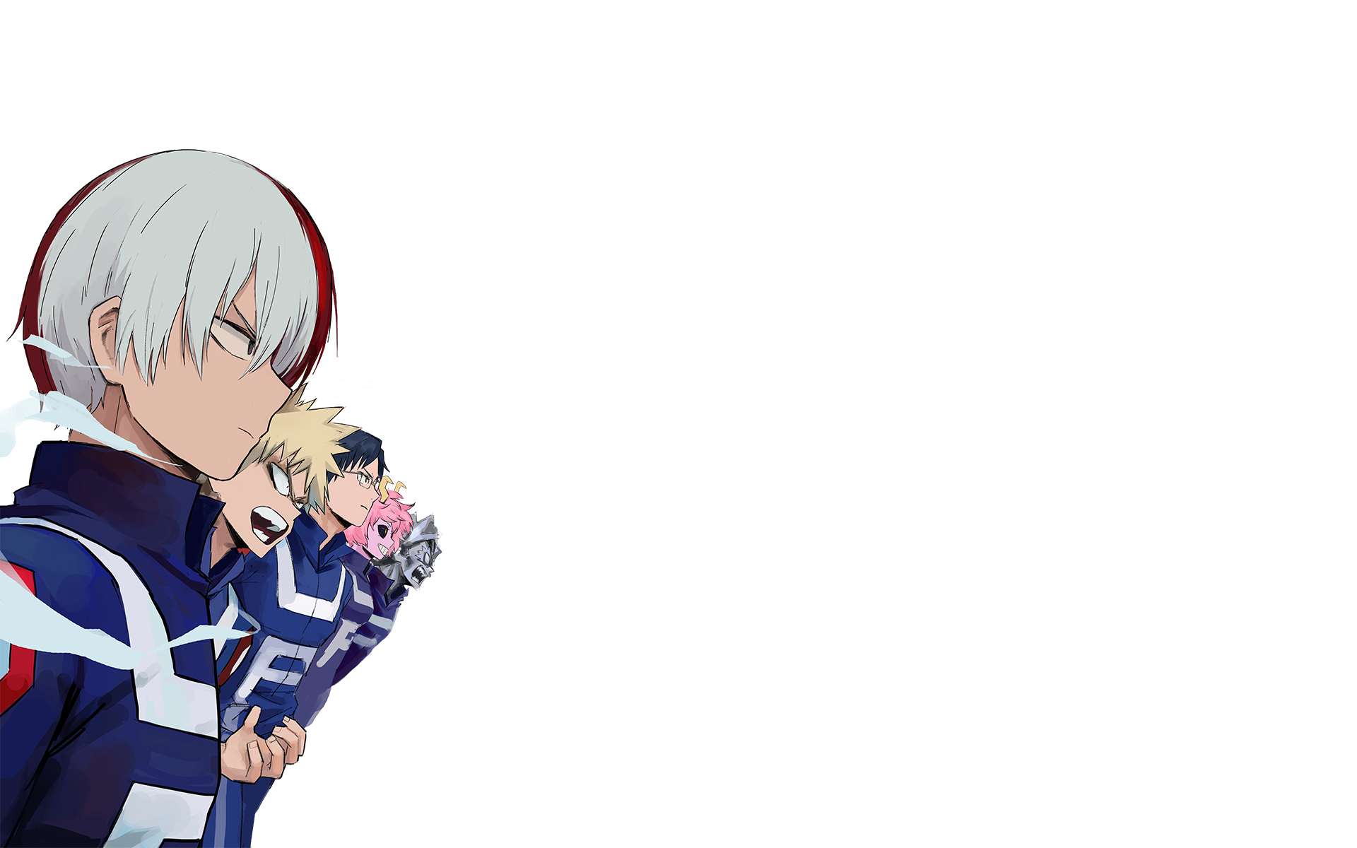 My Hero Academia characters in uniforms HD Wallpaper