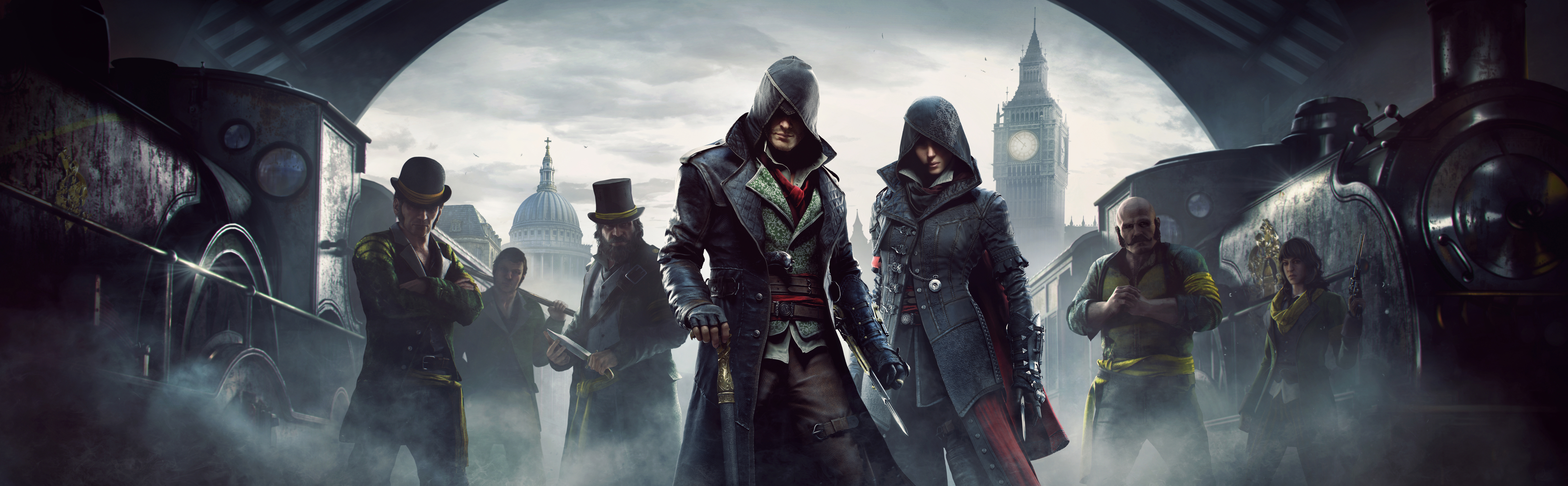 Jacob Frye and Evie Frye from Assassin's Creed Syndicate HD Wallpaper