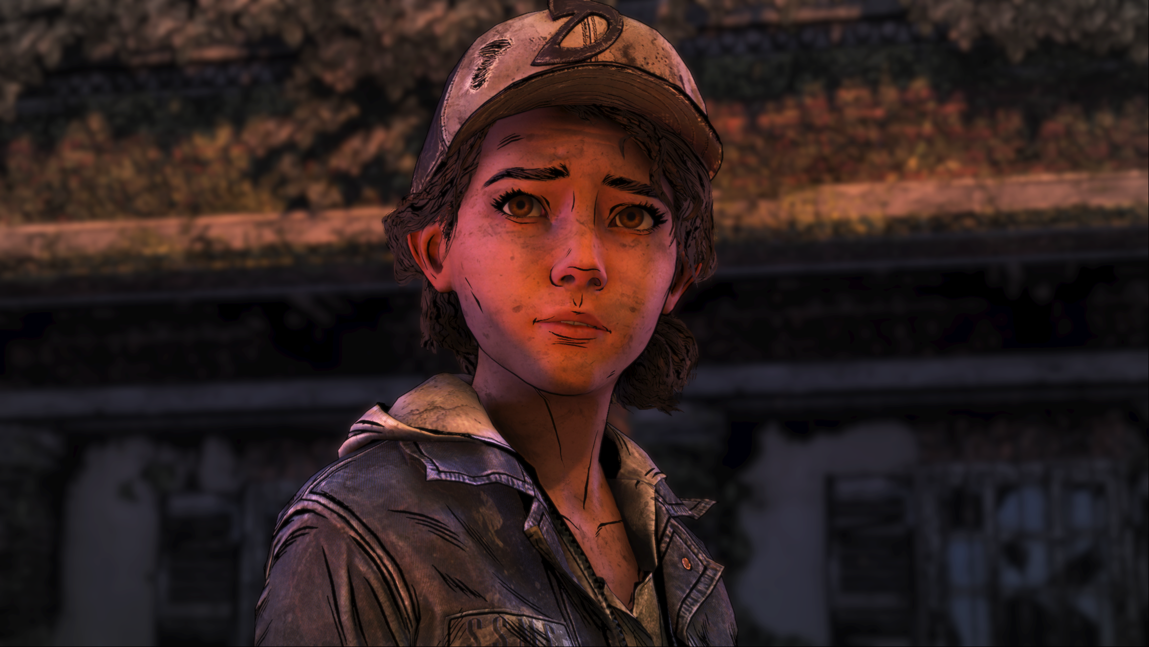 Clementine from The Walking Dead HD Wallpaper