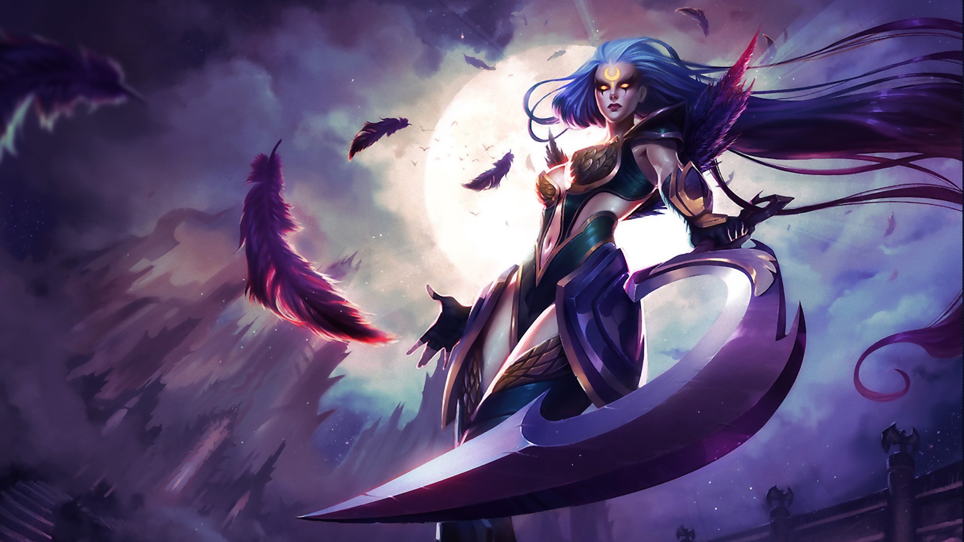 Diana from League of Legends HD Wallpaper