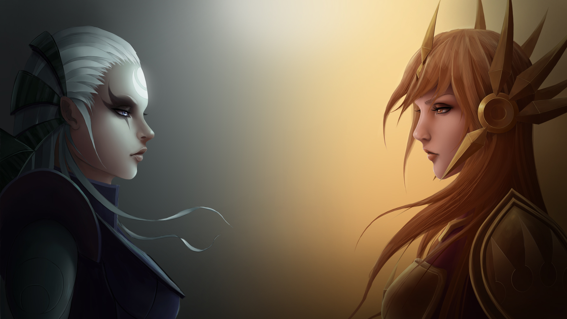 Diana from League of Legends HD Wallpaper