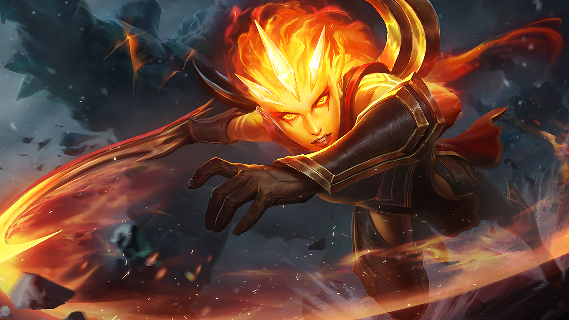 Diana from League of Legends HD Wallpaper