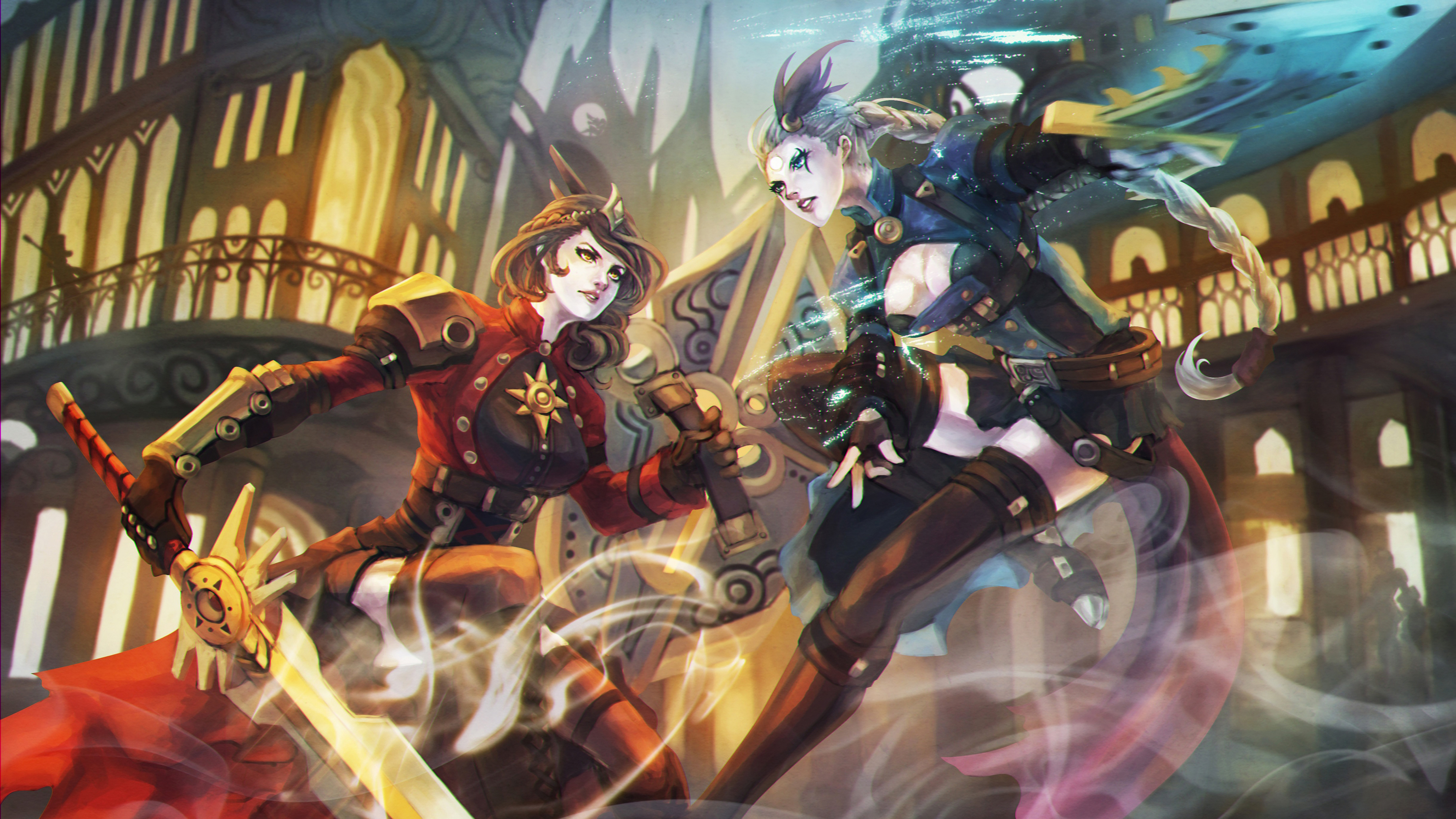 Diana from League of Legends HD Wallpaper