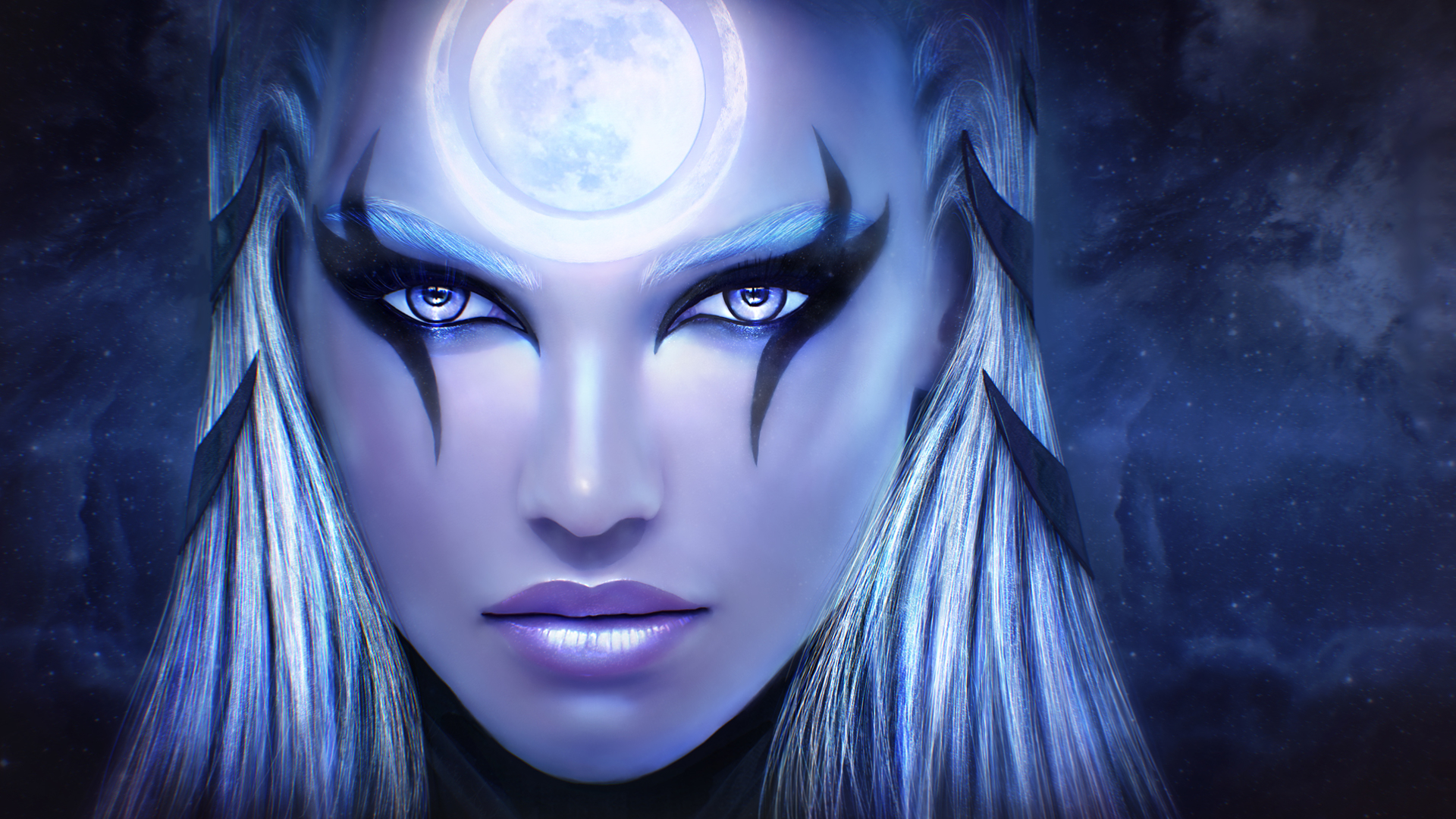 Diana from League of Legends HD Wallpaper