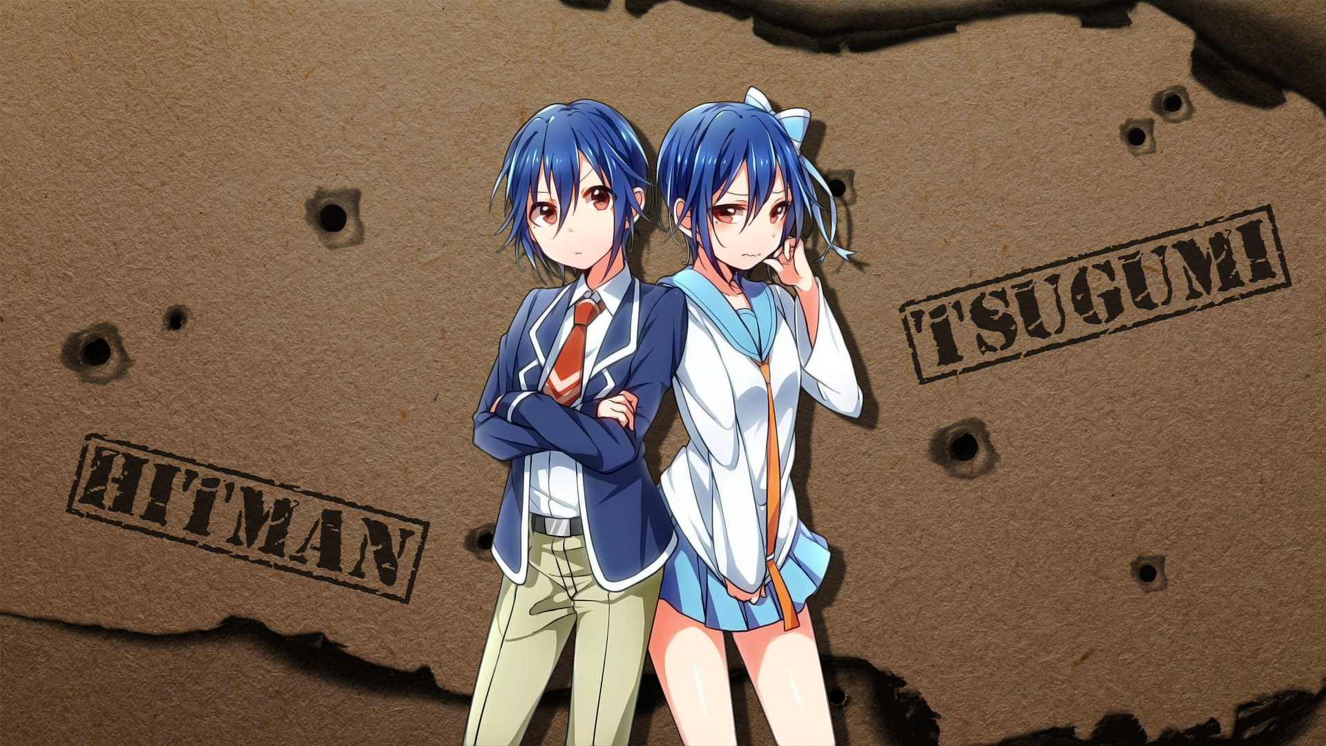 Seishirou Tsugumi from Hitman HD Wallpaper