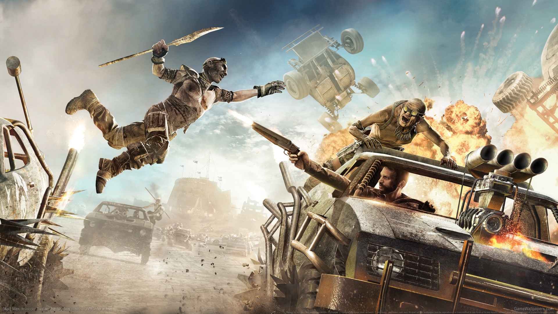 Max Rockatansky in Mad Max HD Wallpaper
