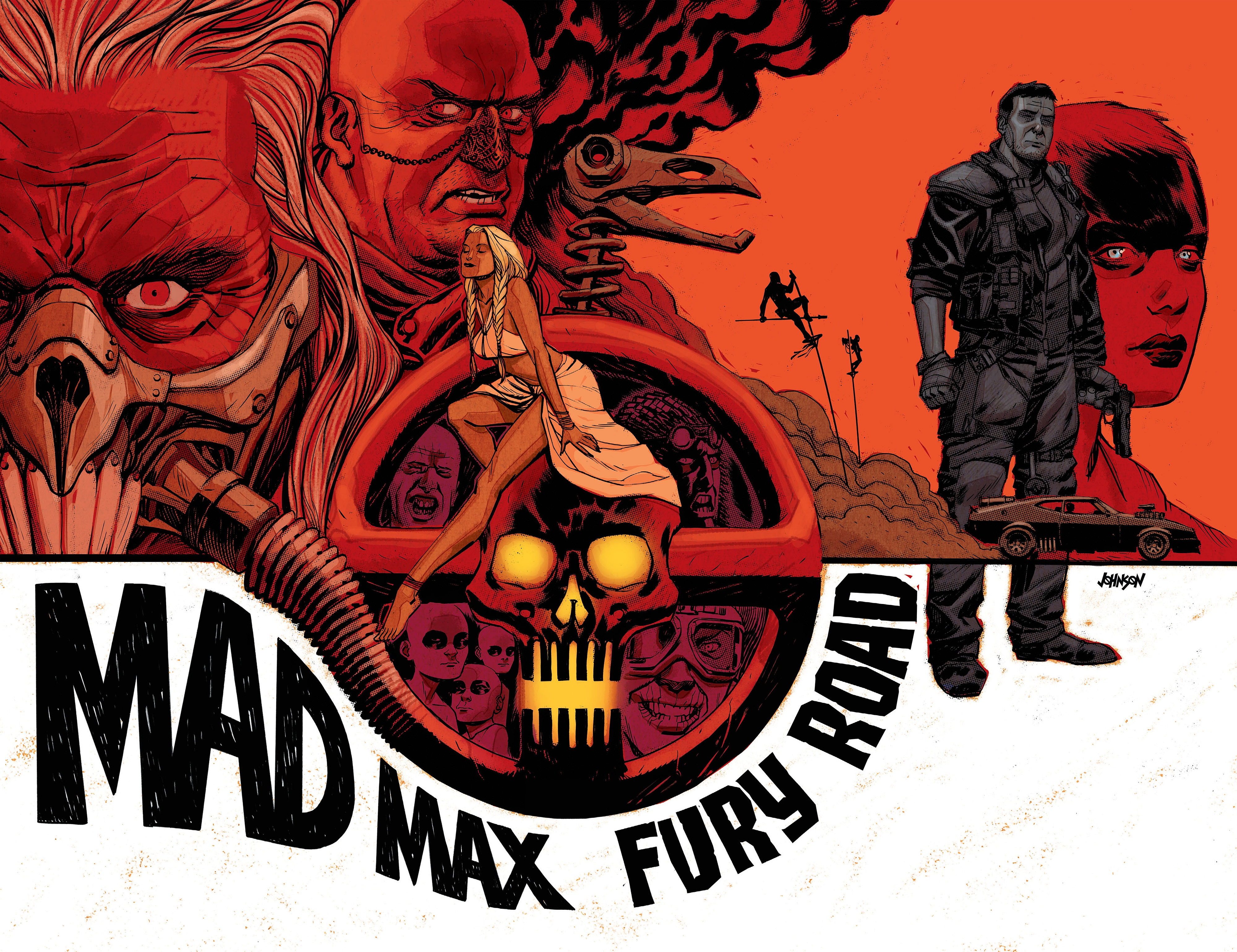 Mad Max: Fury Road Poster HD Wallpaper
