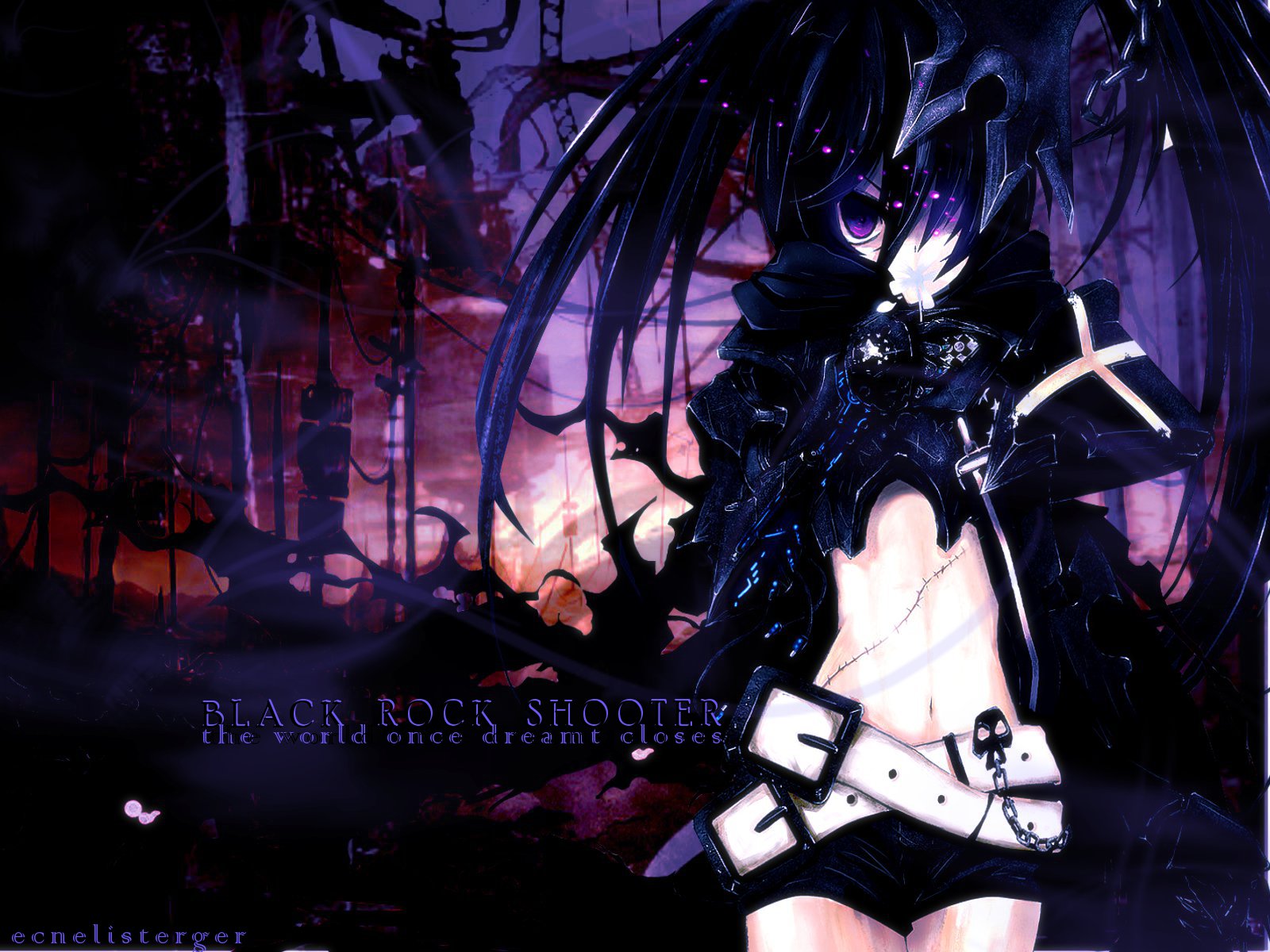 Black Rock Shooter from Black Rock Shooter HD Wallpaper