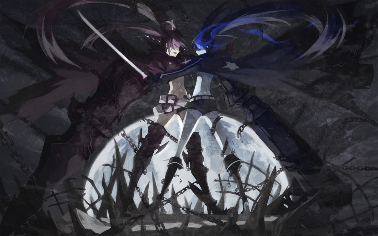 Insane Black Rock Shooter HD Wallpaper