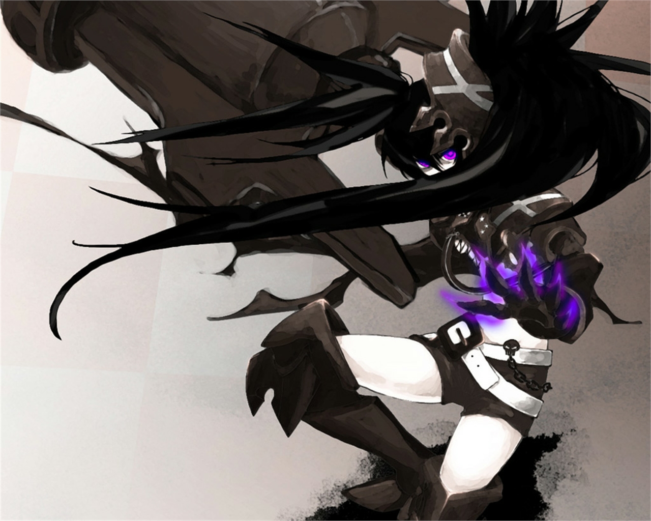 Insane Black Rock Shooter HD Wallpaper