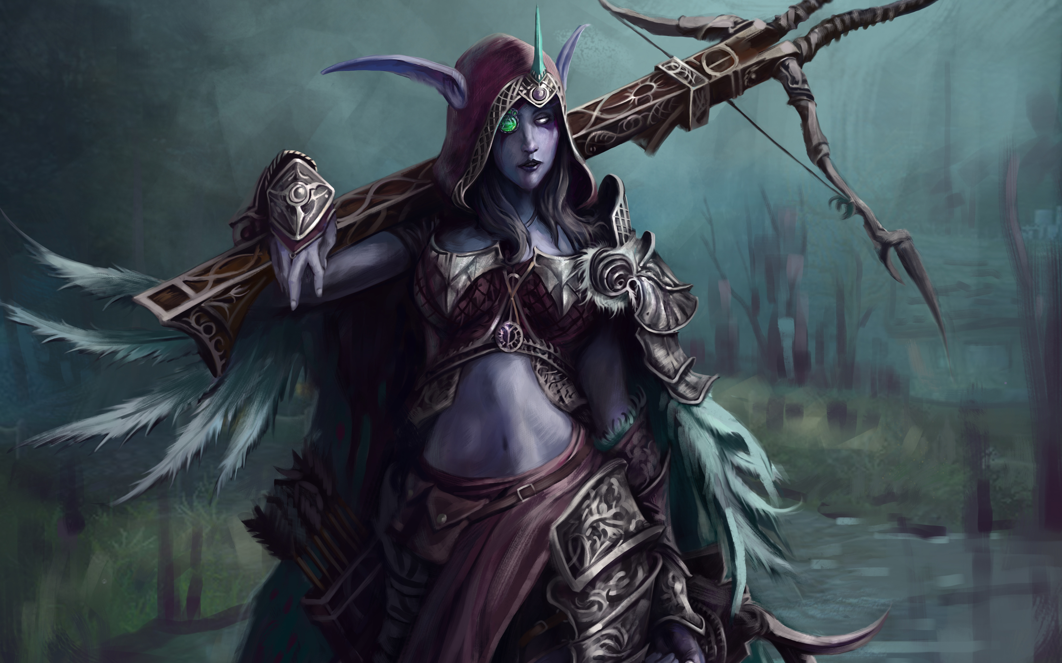 Sylvanas Windrunner from World of Warcraft HD Wallpaper