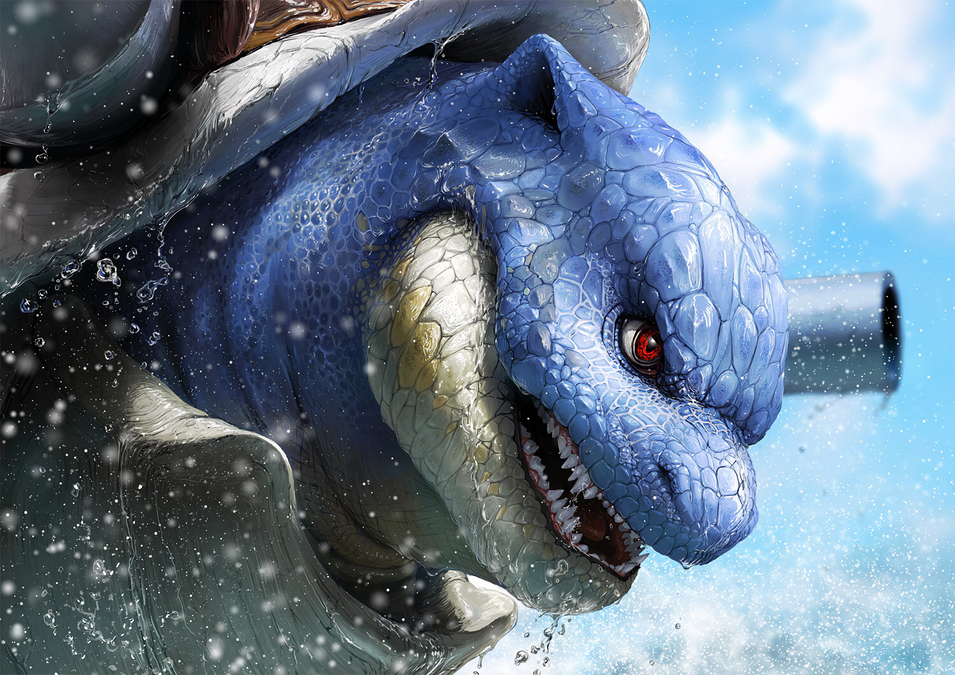 Blastoise from Pokemon HD Wallpaper