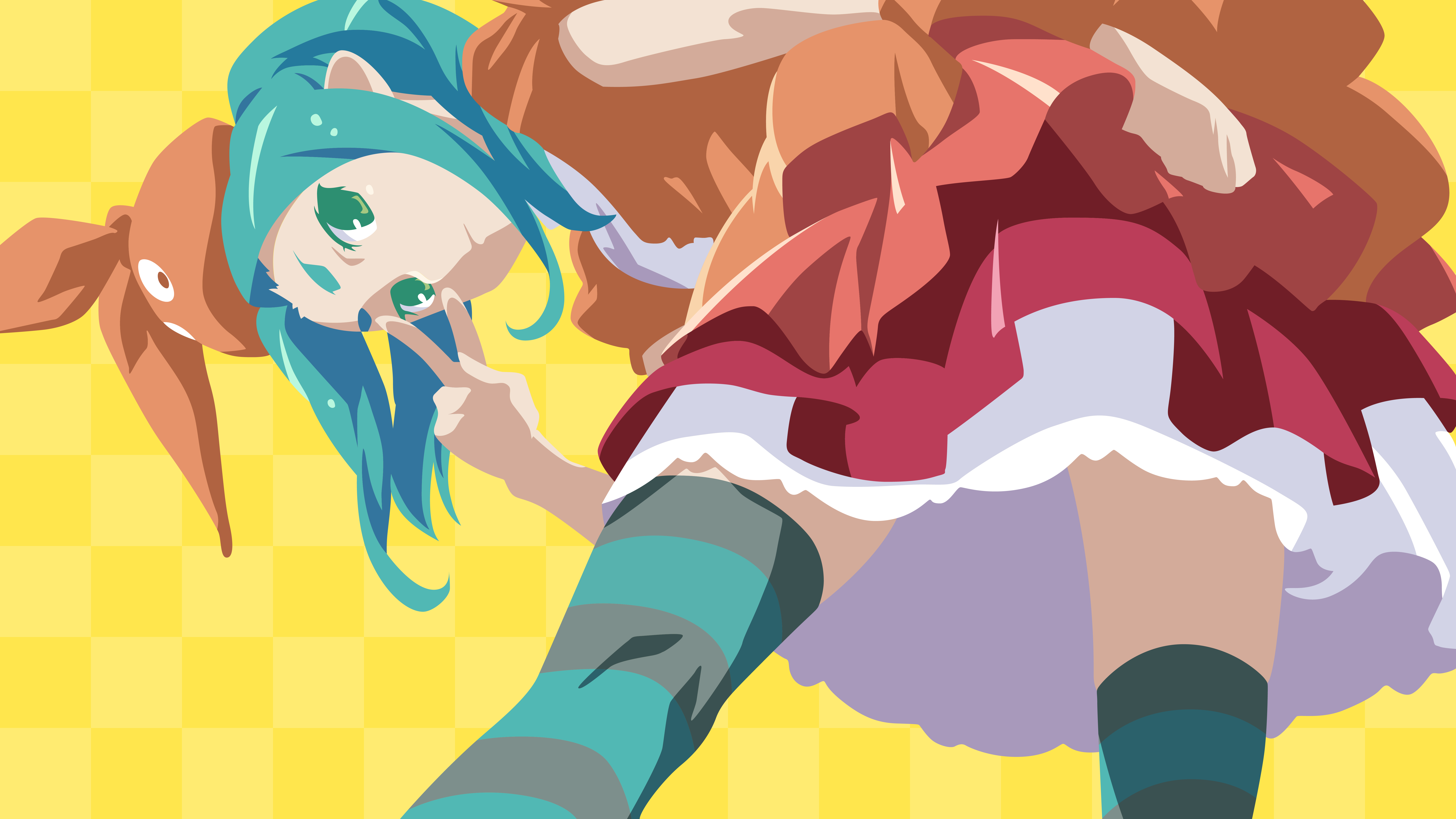 Yotsugi Ononoki from Nisemonogatari HD Wallpaper