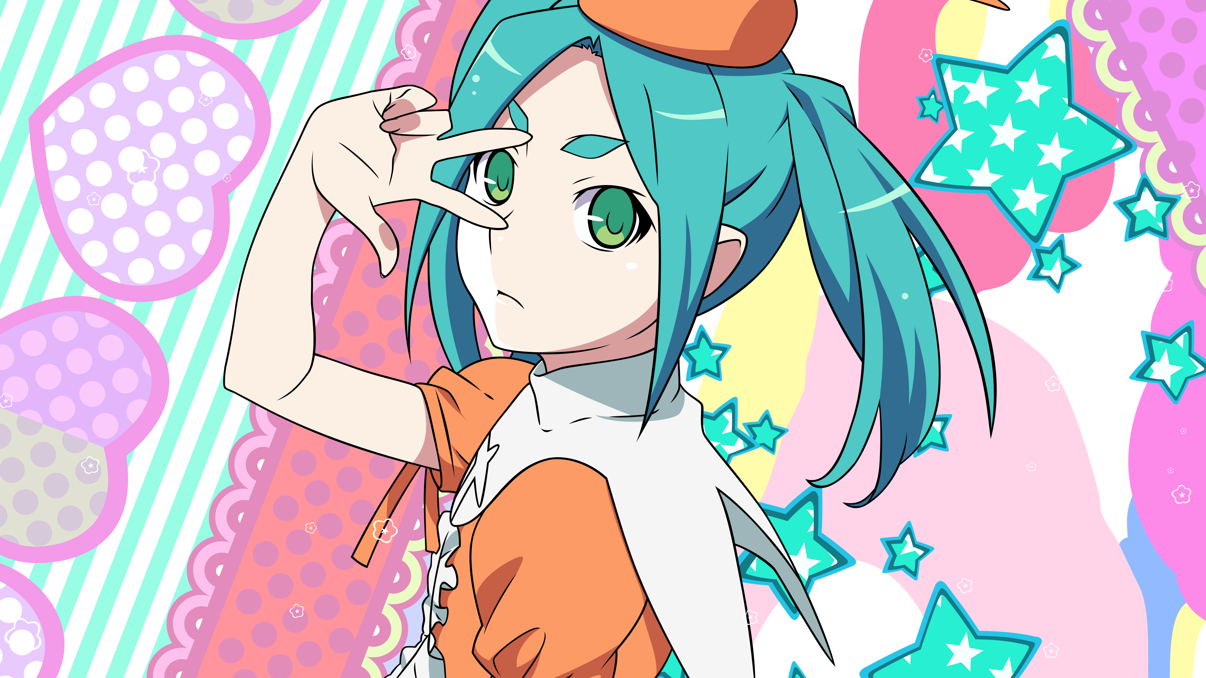 Yotsugi Ononoki from Nisemonogatari HD Wallpaper