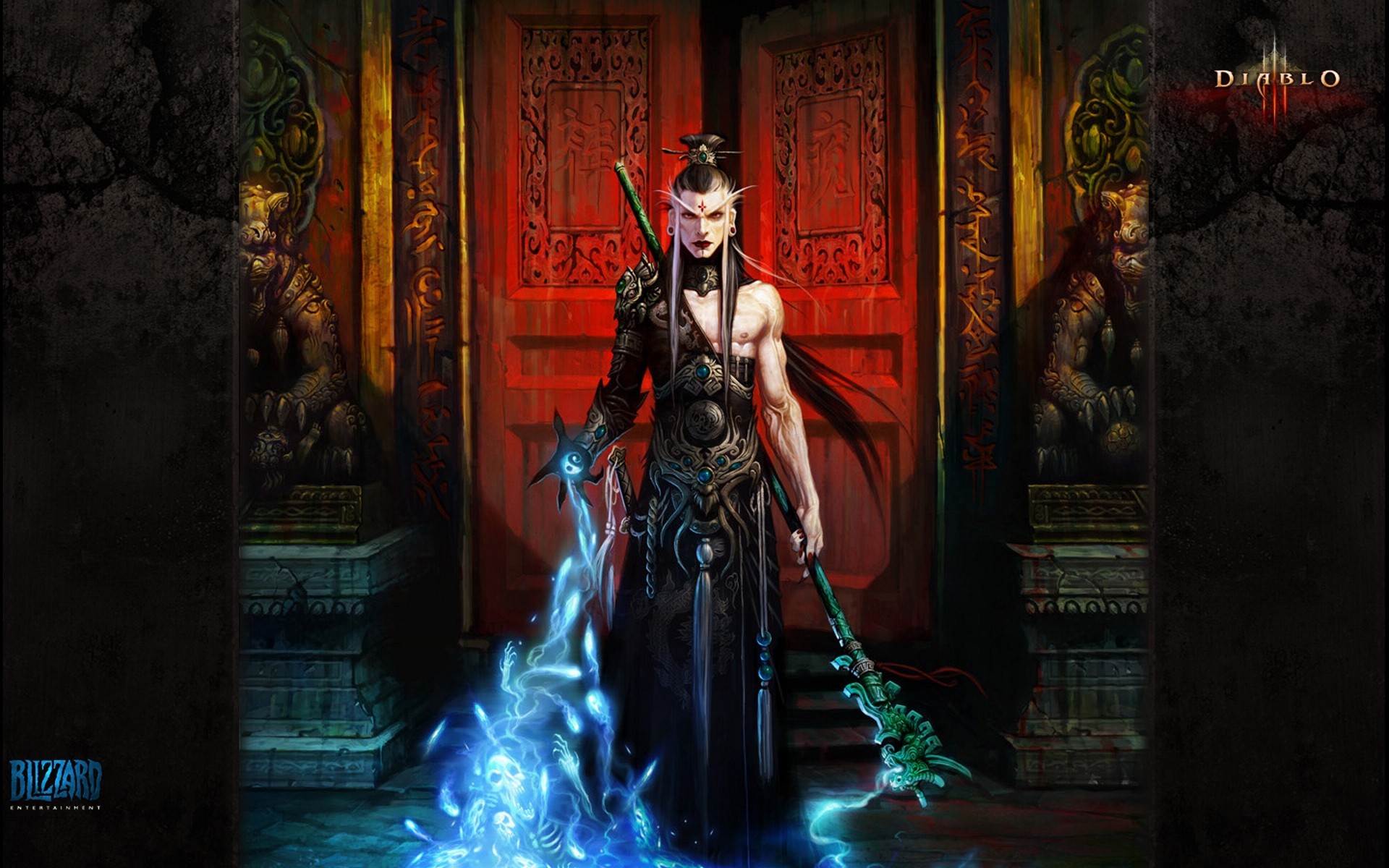 Wizard from Diablo III HD Wallpaper