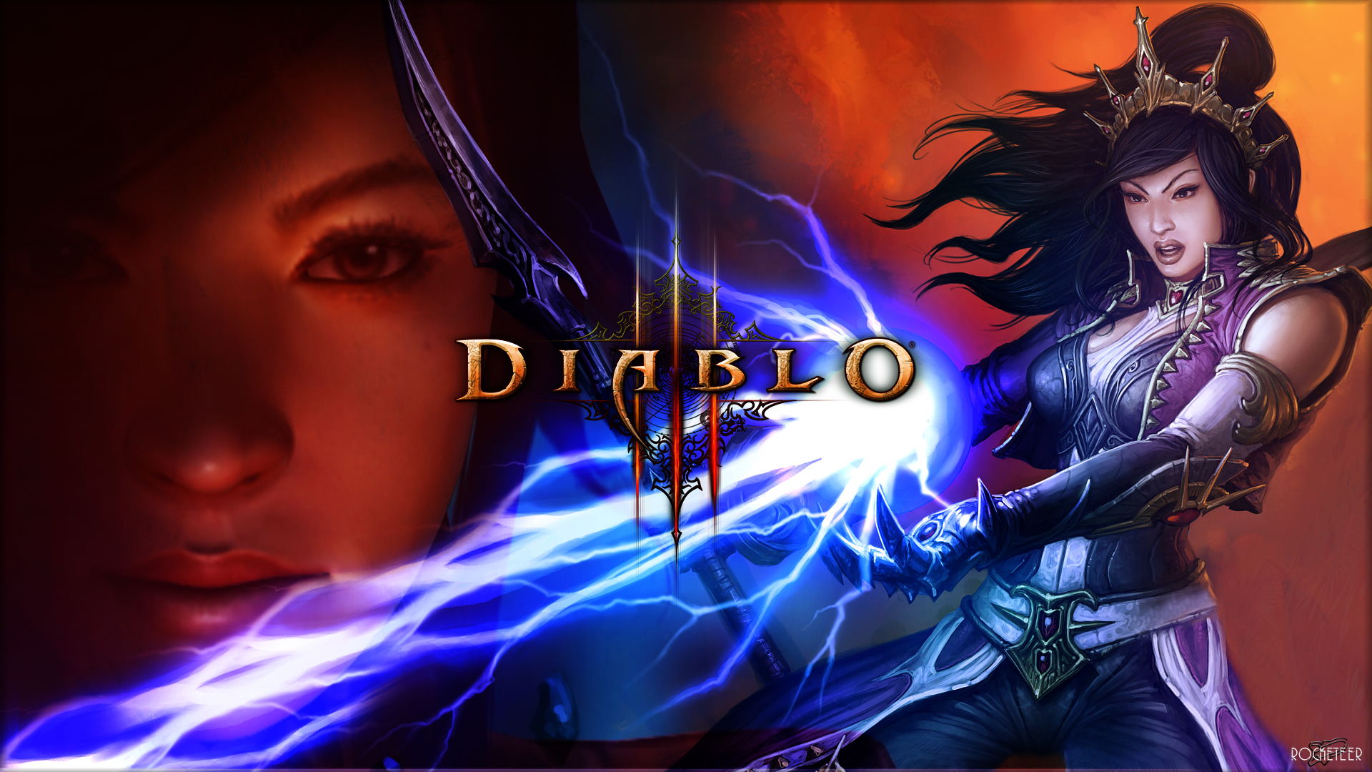 Wizard from Diablo III HD Wallpaper