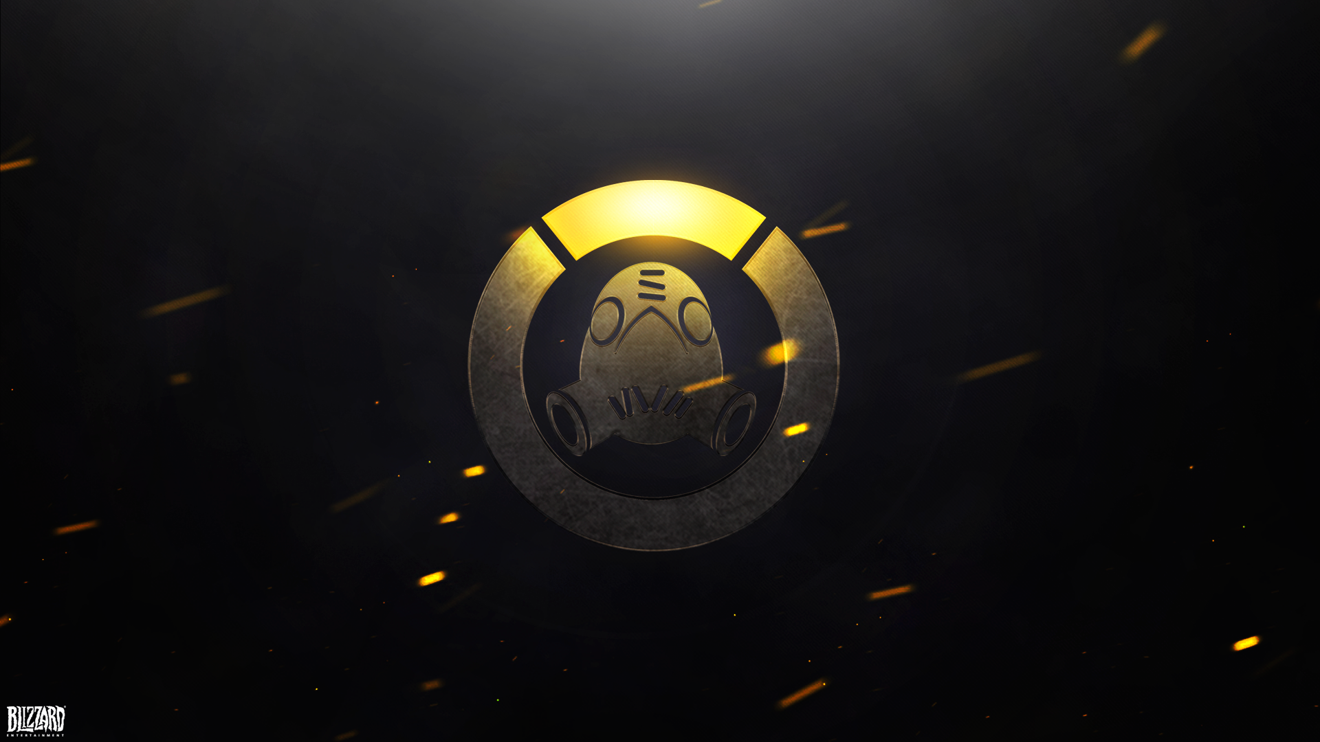 Roadhog from Overwatch Blizzard Logo HD Wallpaper