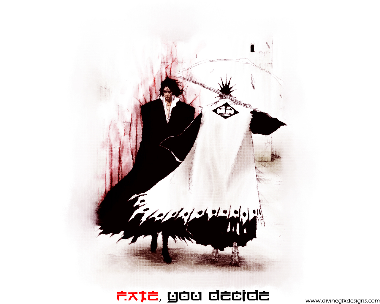 Ichigo Kurosaki and Zangetsu from Bleach HD Wallpaper