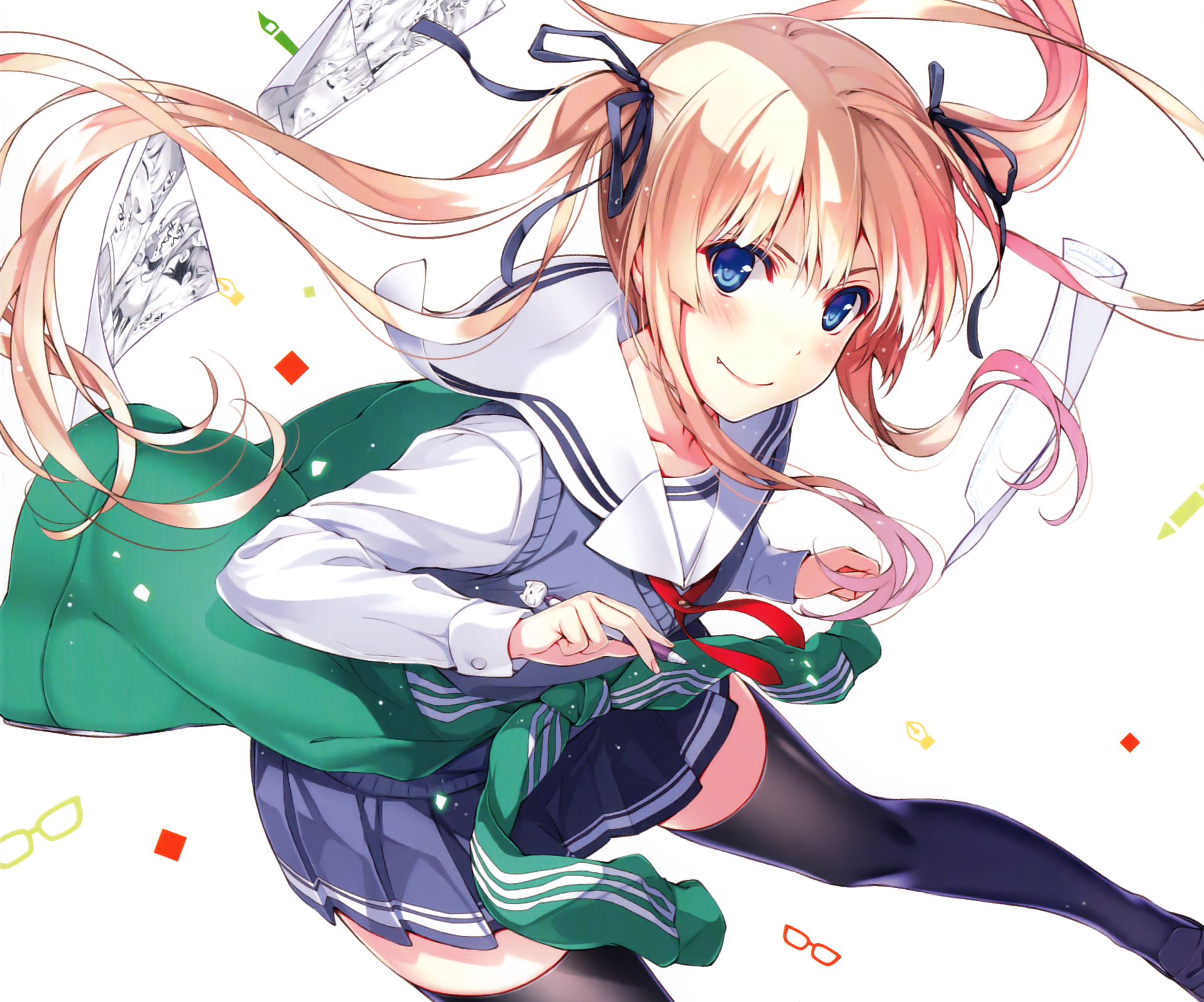 Eriri Spencer Sawamura from Saenai Heroine no Sodatekata HD Wallpaper