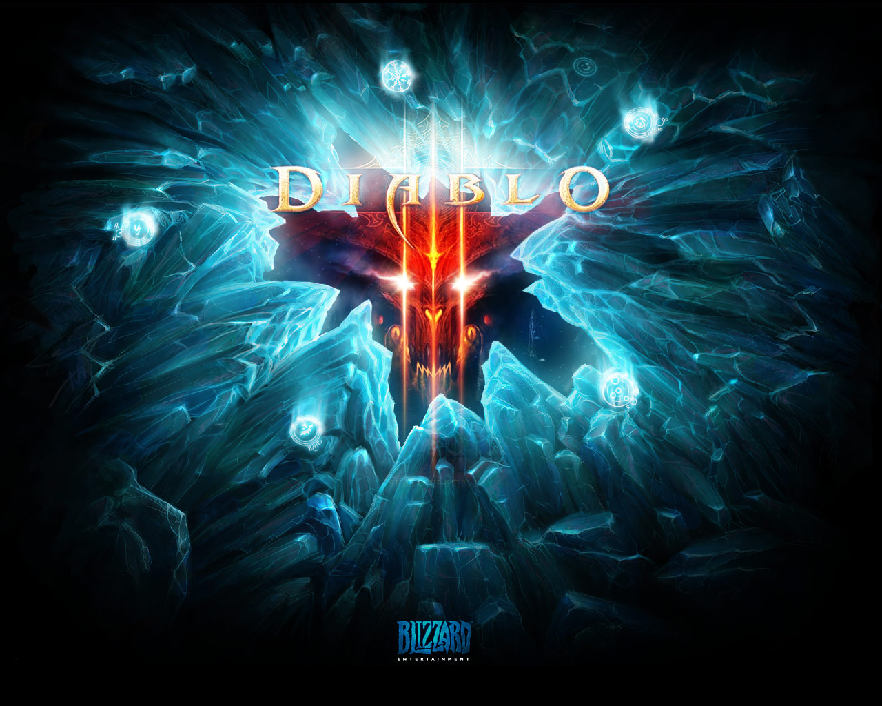 Diablo III Blizzard Entertainment Logo HD Wallpaper