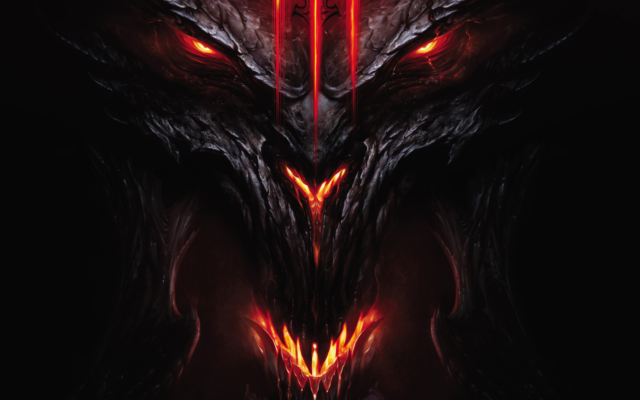 Diablo III Demon Close-up HD Wallpaper