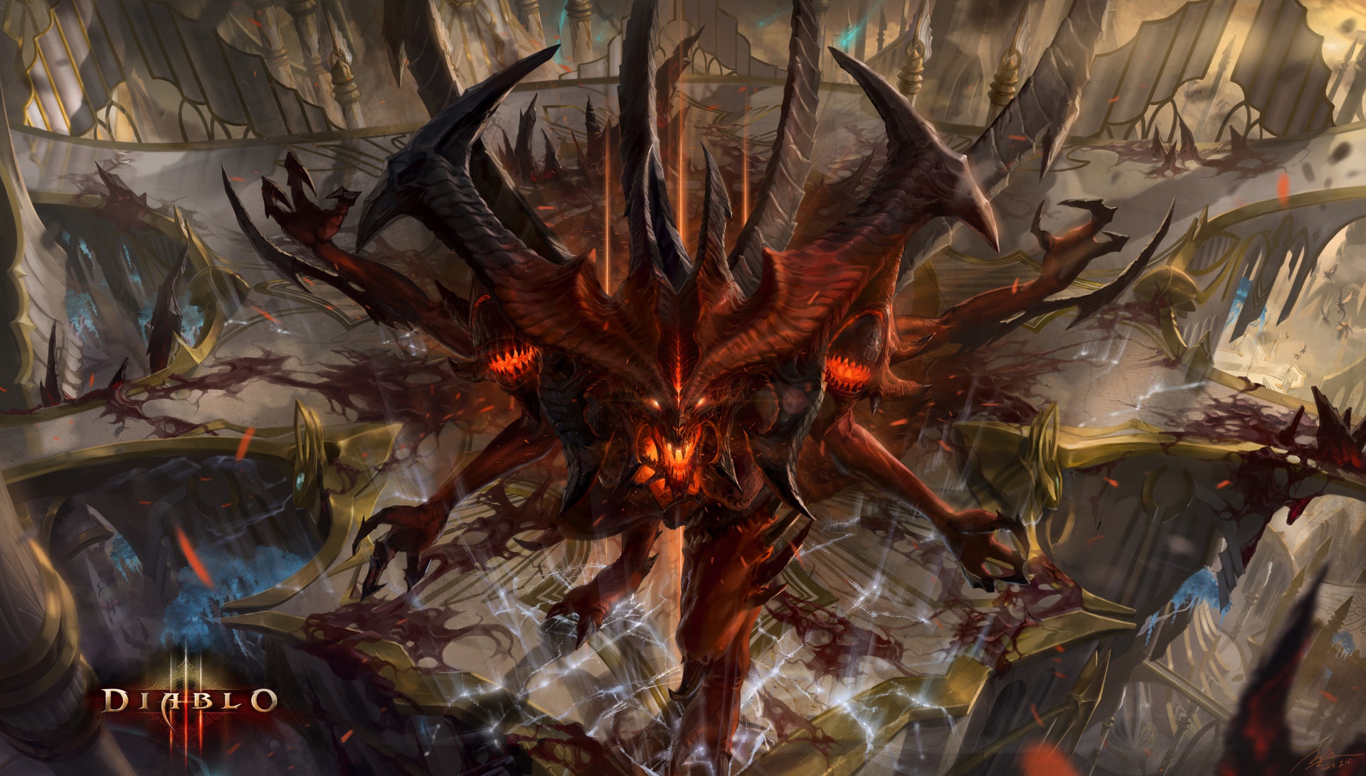 Diablo 3 The Prime Evil HD Wallpaper
