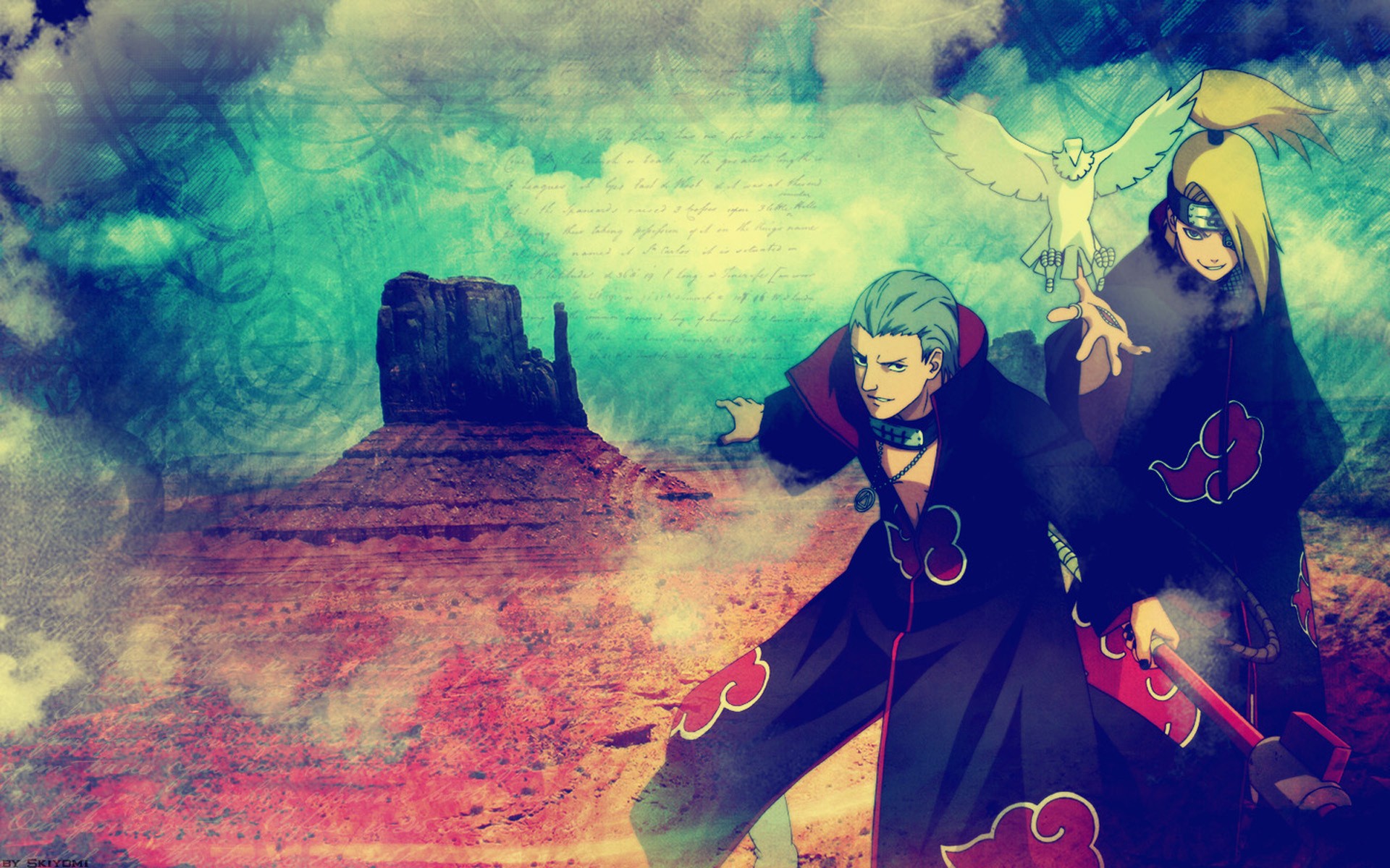 Hidan and Kakuzu from Naruto HD Wallpaper