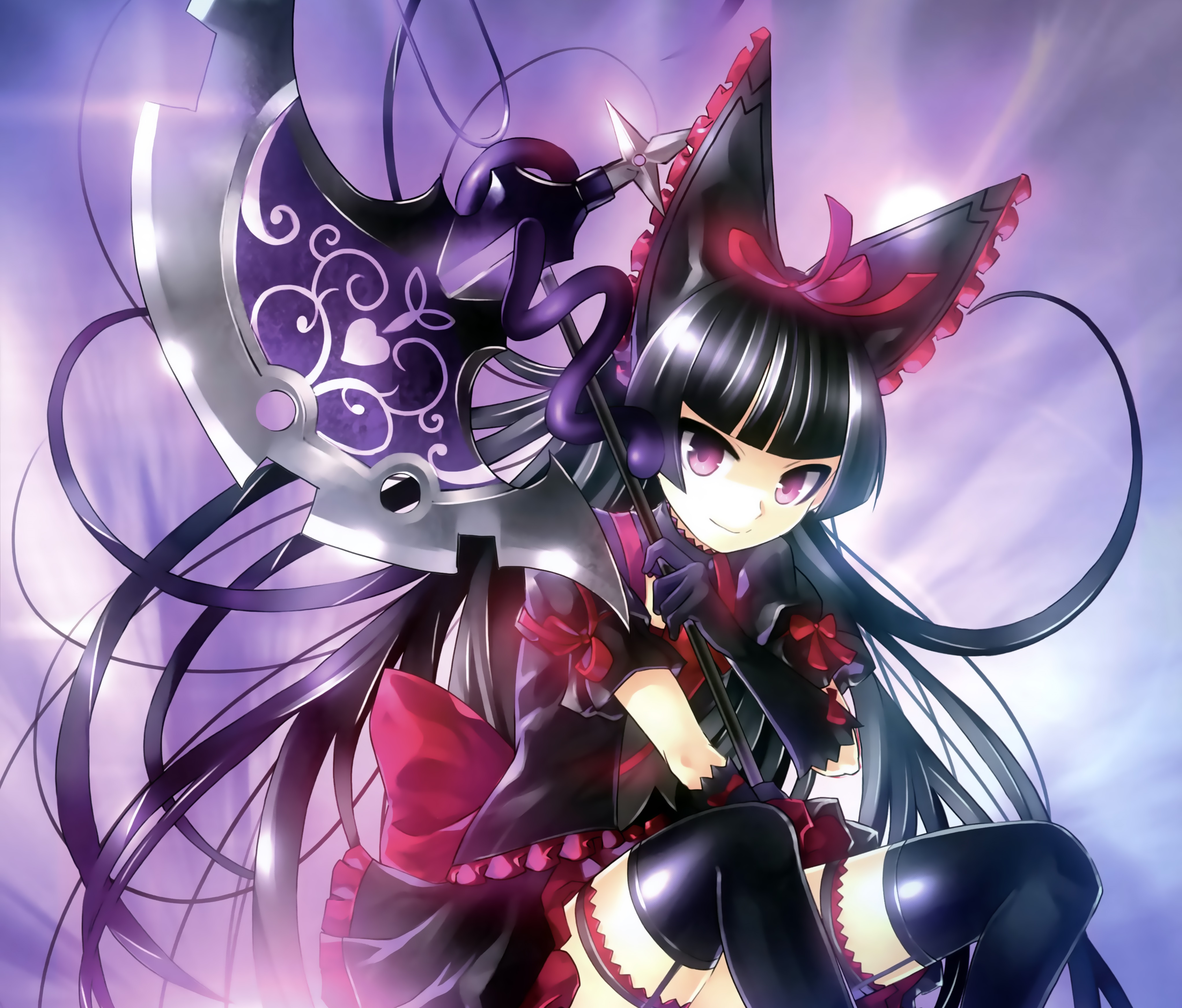 Rory Mercury with Axe HD Wallpaper