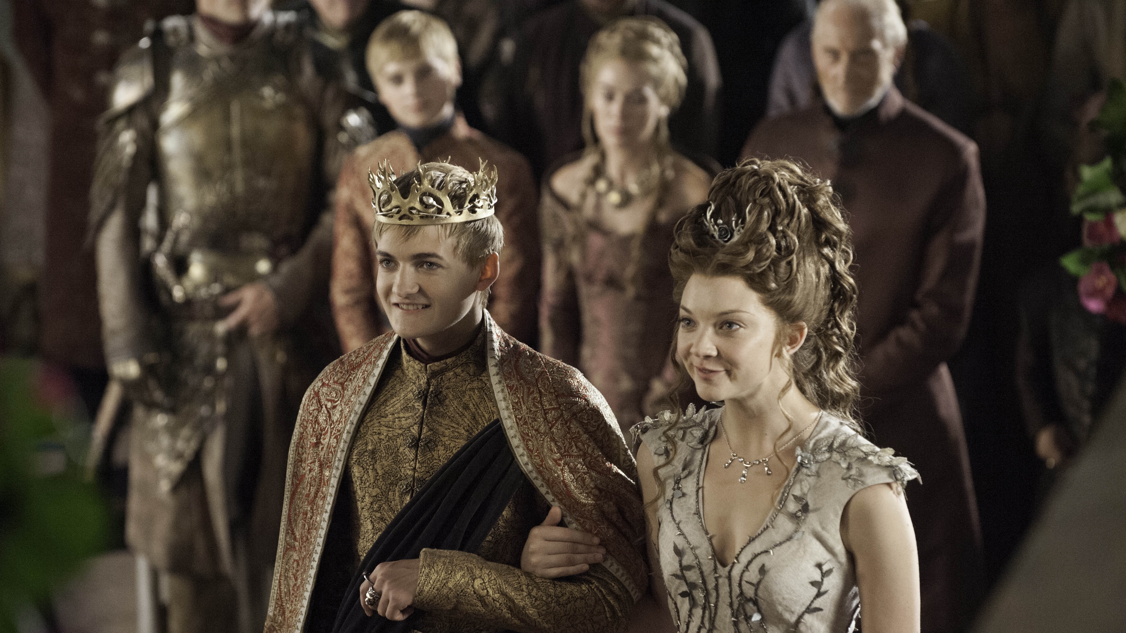Joffrey Baratheon and Margaery Tyrell from Game of Thrones HD Wallpaper