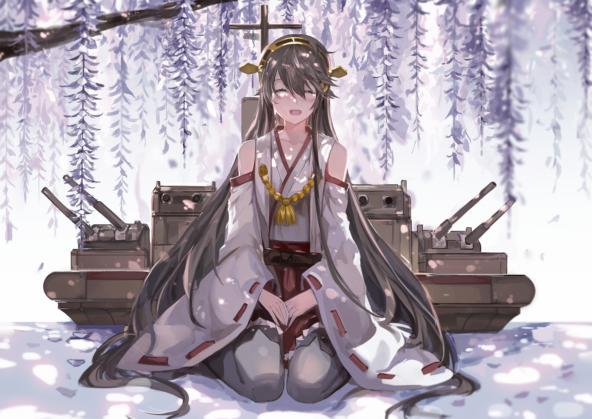 Haruna from Kantai Collection HD Wallpaper