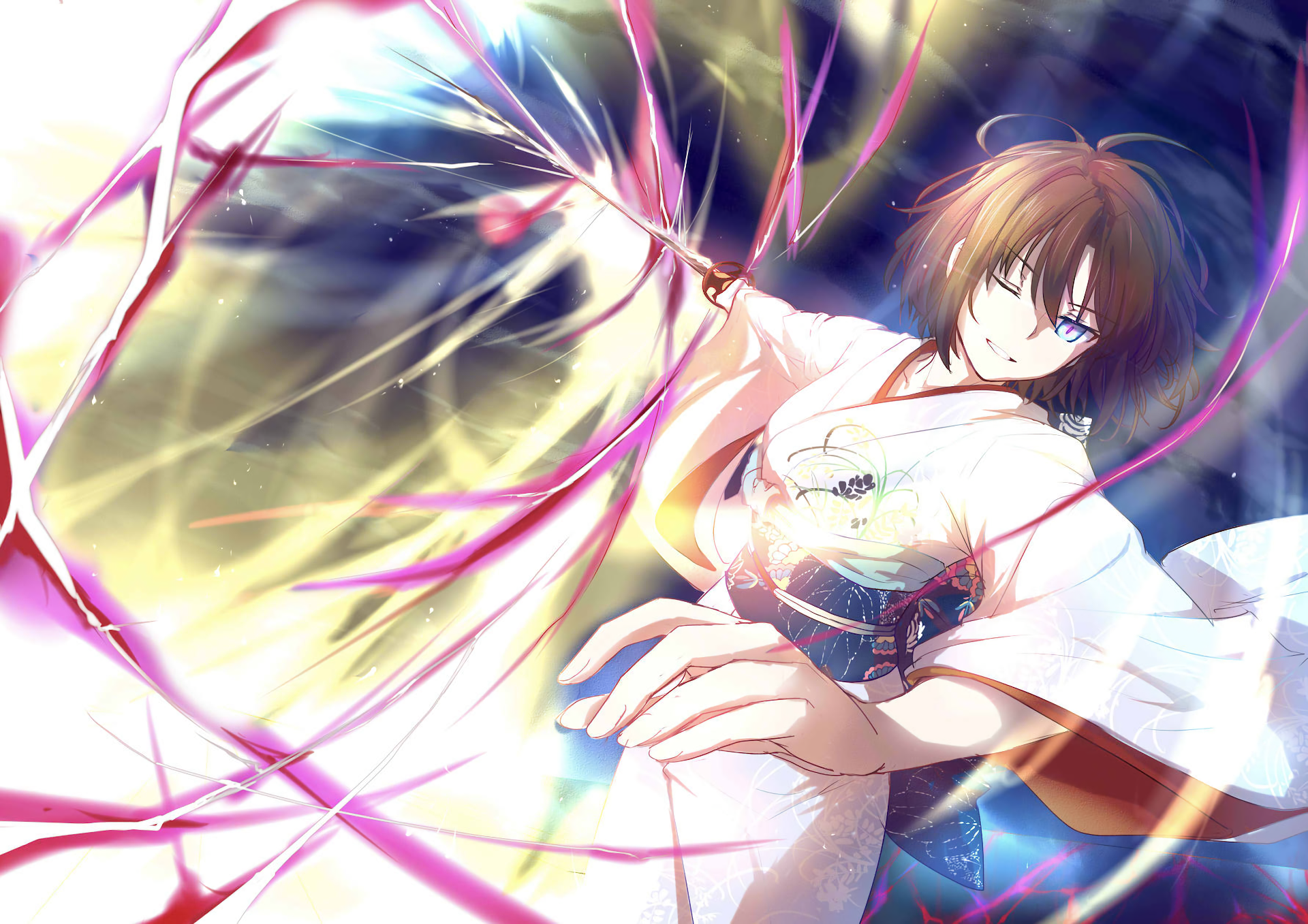 Shiki Ryougi from Kara no Kyoukai HD Wallpaper
