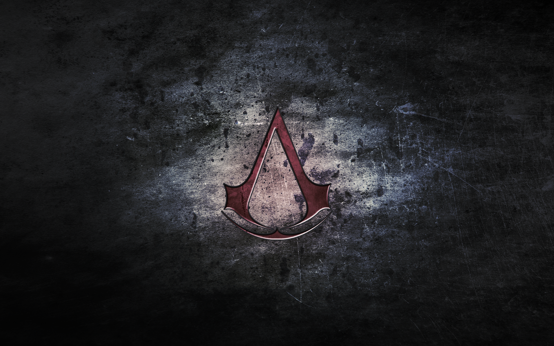 Assassin's Creed logo on textured background HD Wallpaper