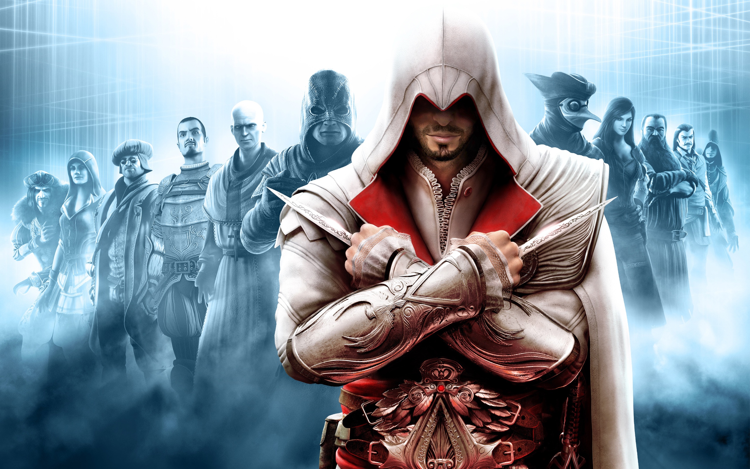 Ezio Auditore da Firenze and other Assassins from Assassin's Creed HD Wallpaper