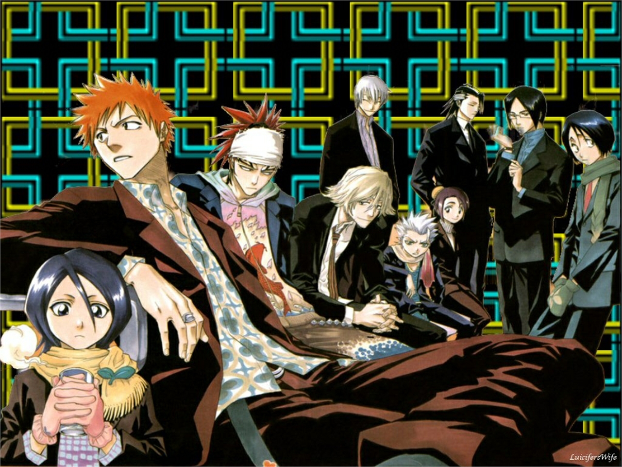 Momo Hinamori and other Bleach characters HD Wallpaper