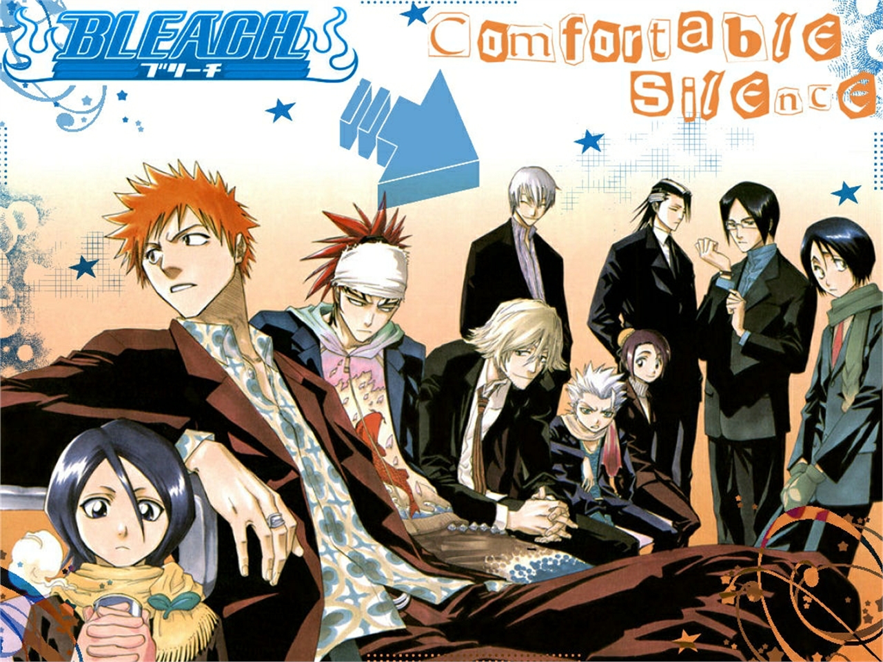 Bleach characters Comfortable Silence HD Wallpaper