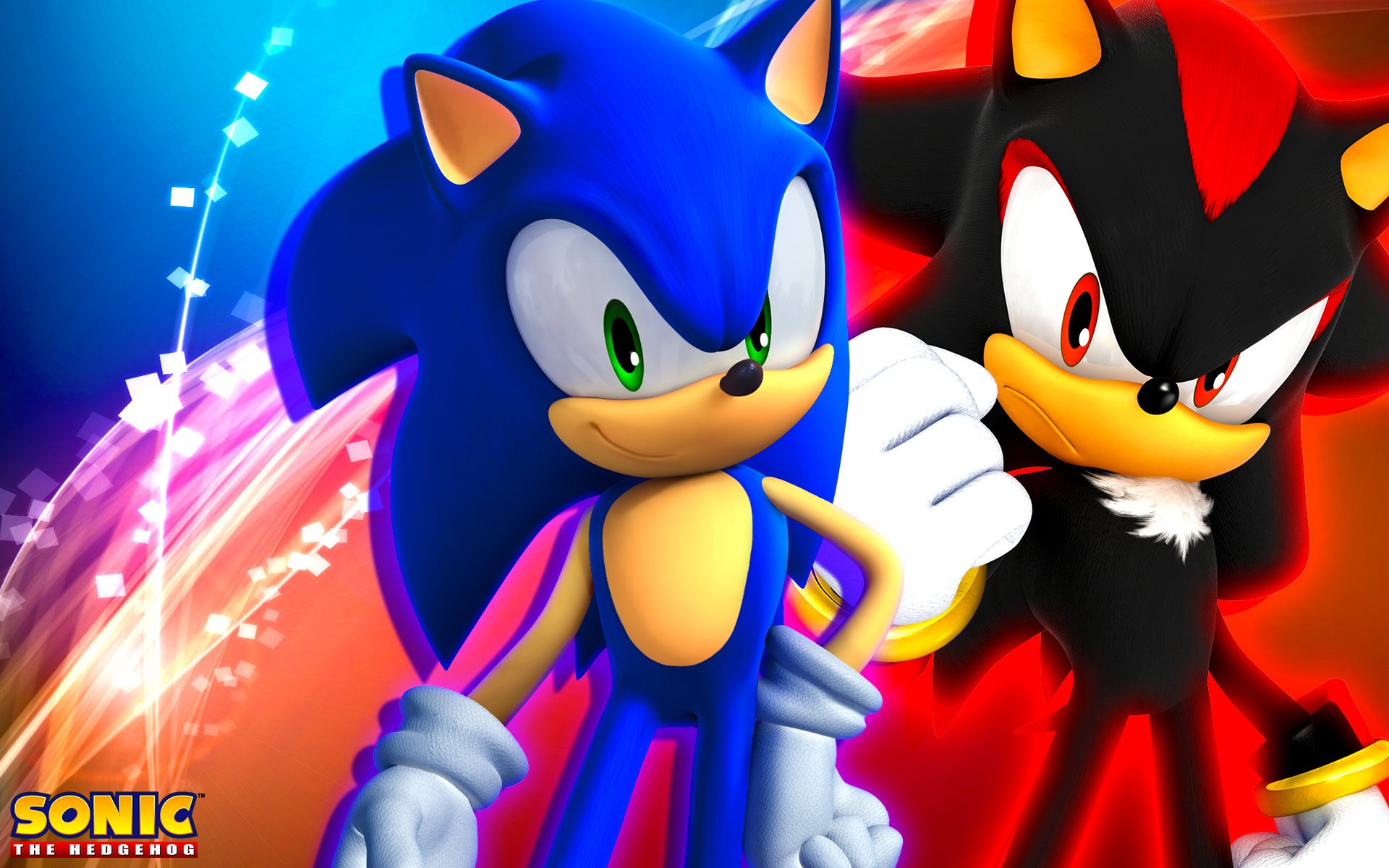 Sonic the Hedgehog and Shadow the Hedgehog HD Wallpaper