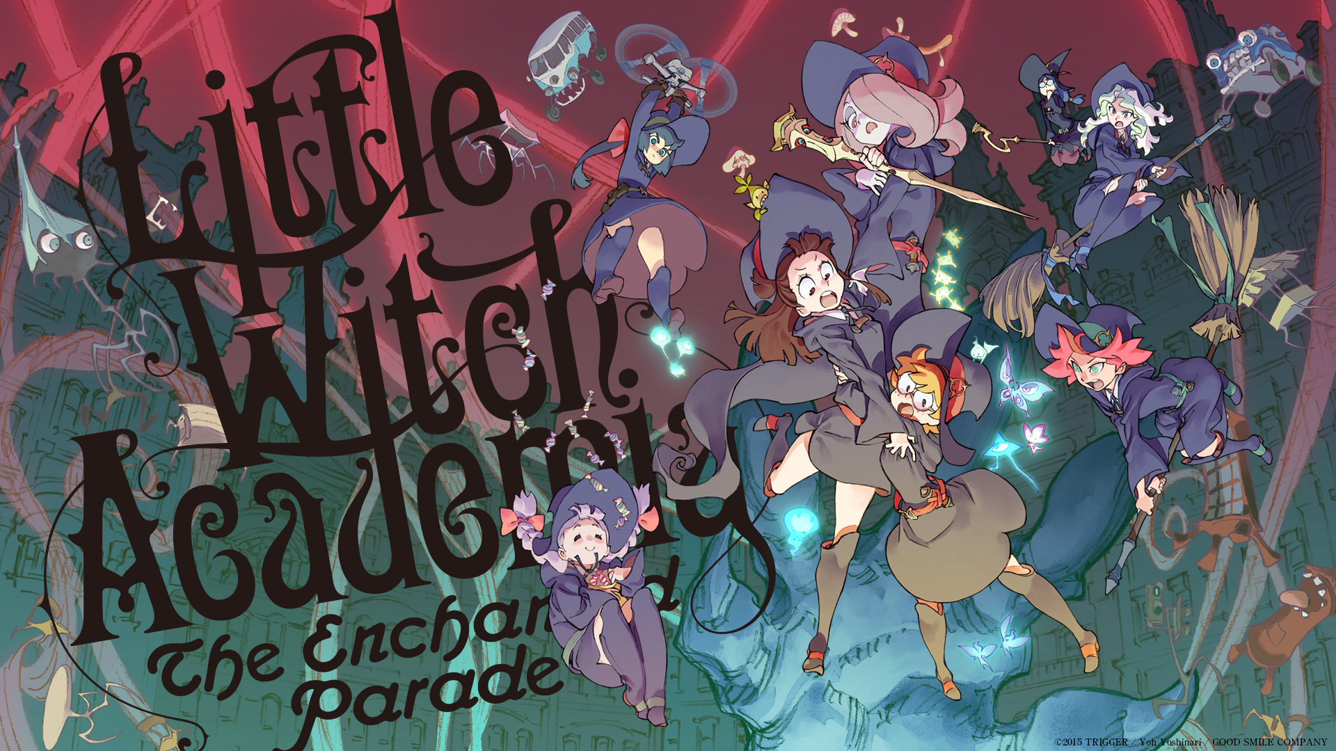 Little Witch Academia The Enchanted Parade HD Wallpaper