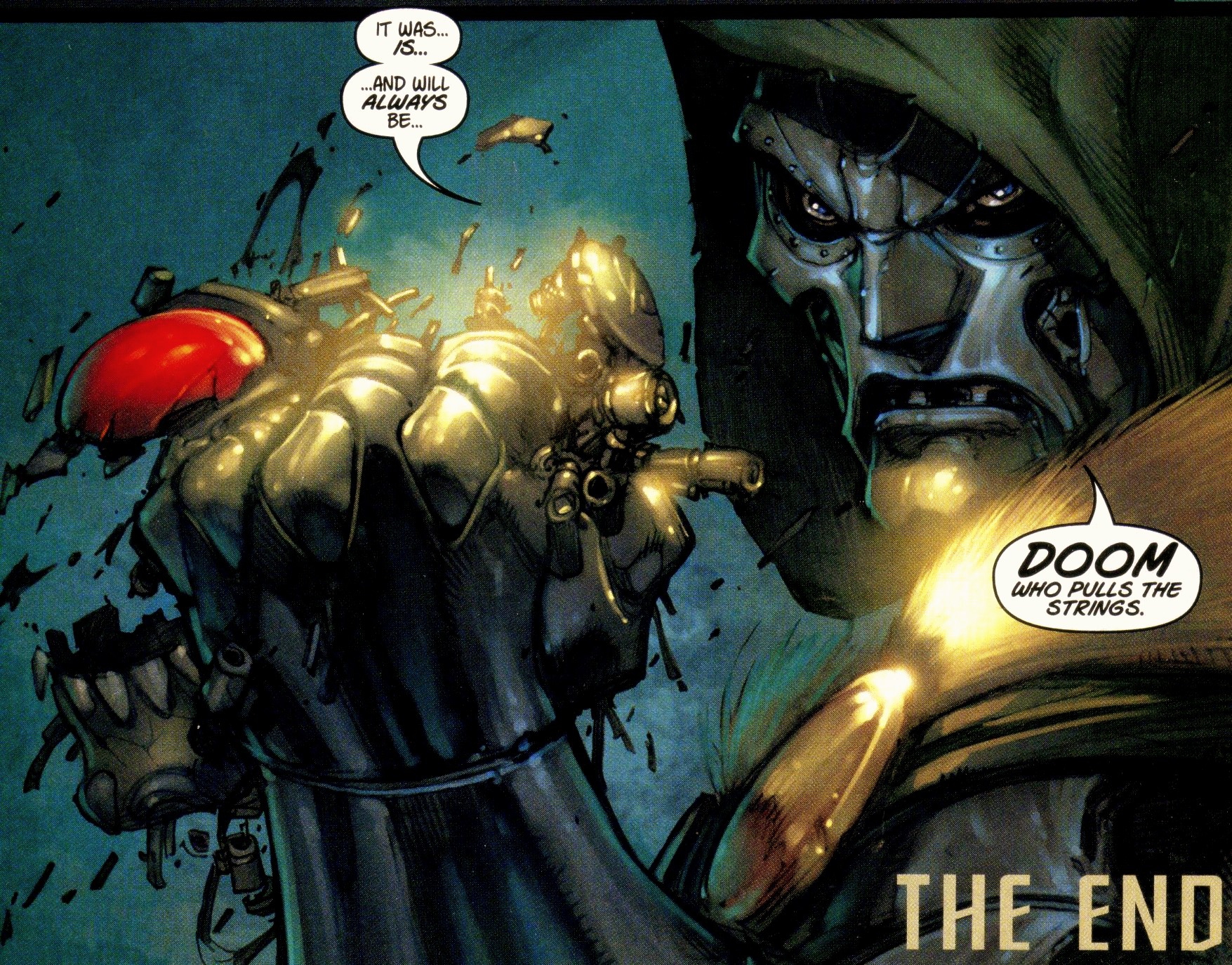 Doctor Doom with a broken device HD Wallpaper