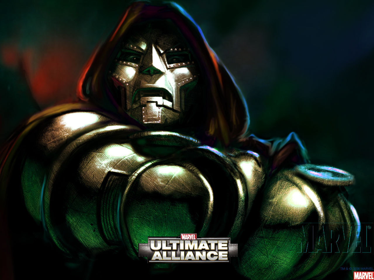 Doctor Doom from Marvel Ultimate Alliance HD Wallpaper