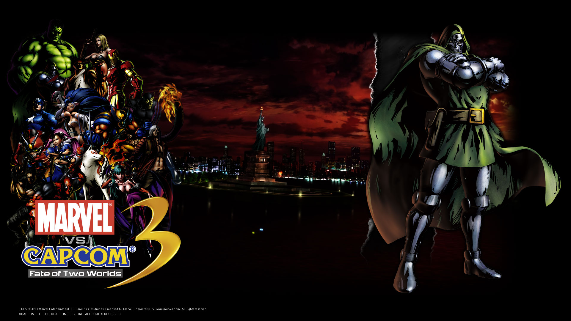 Doctor Doom from Marvel vs. Capcom 3 HD Wallpaper