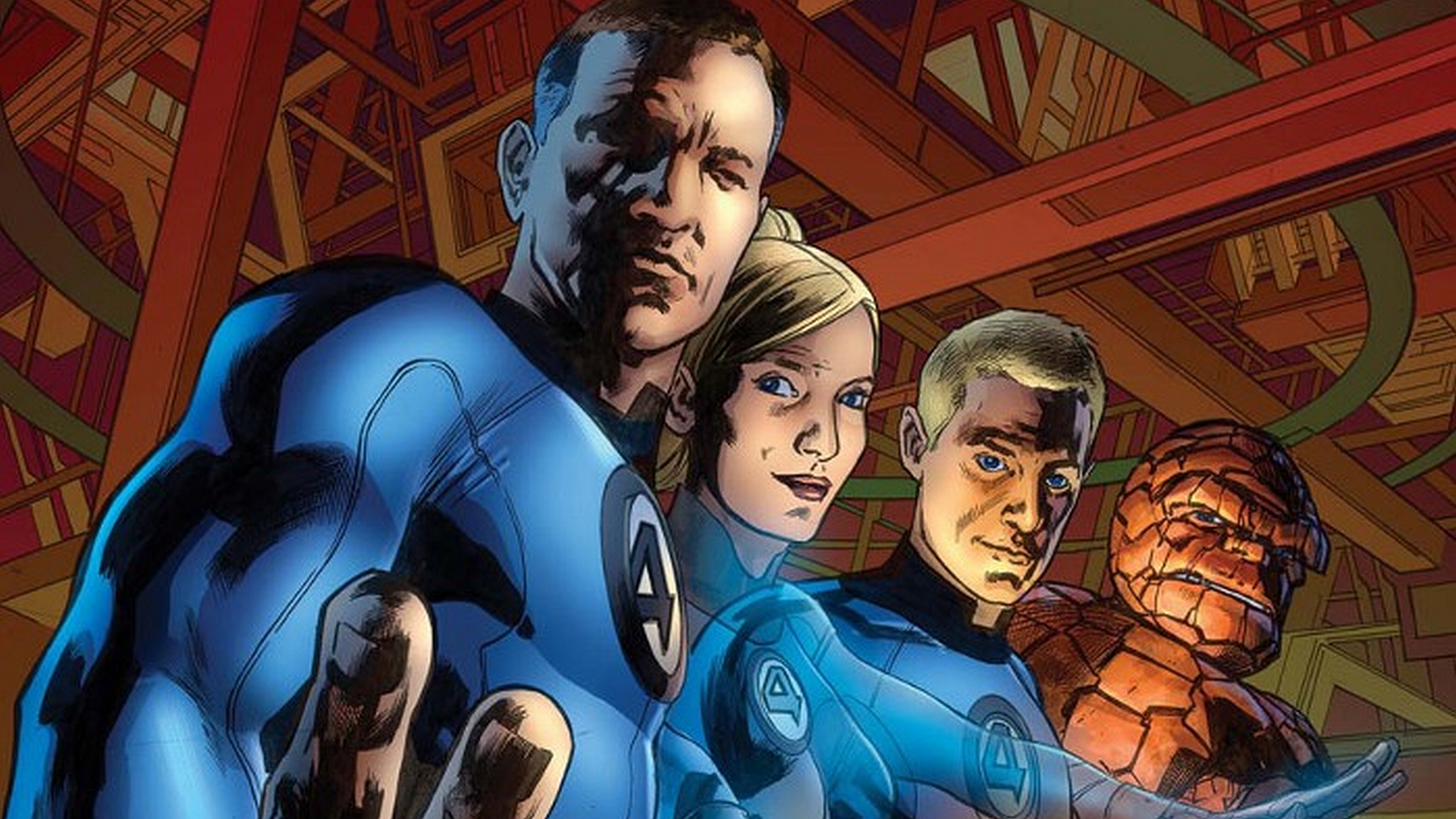 Fantastic Four from Marvel Comics HD Wallpaper