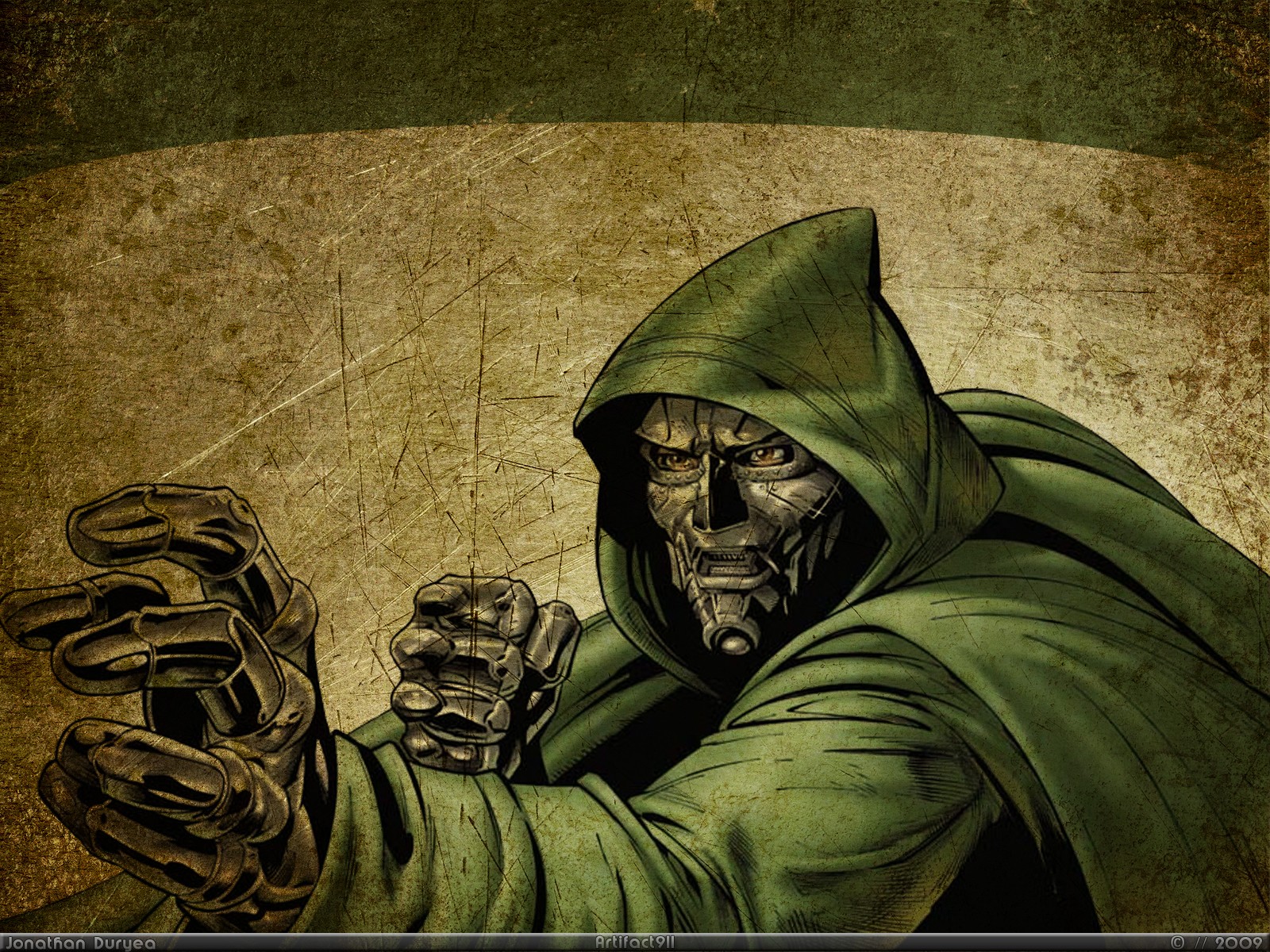 Doctor Doom from Marvel Comics HD Wallpaper