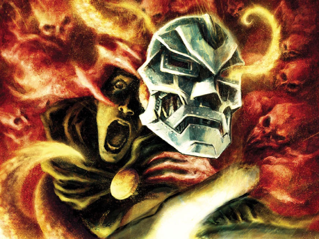 Doctor Doom from Marvel Comics HD Wallpaper
