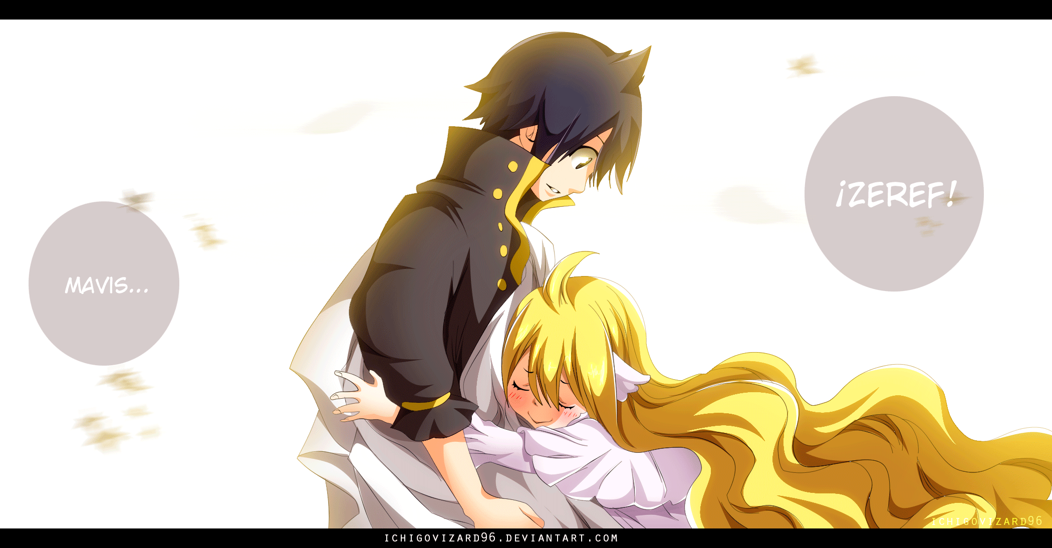 Zeref and Mavis from Fairy Tail HD Wallpaper