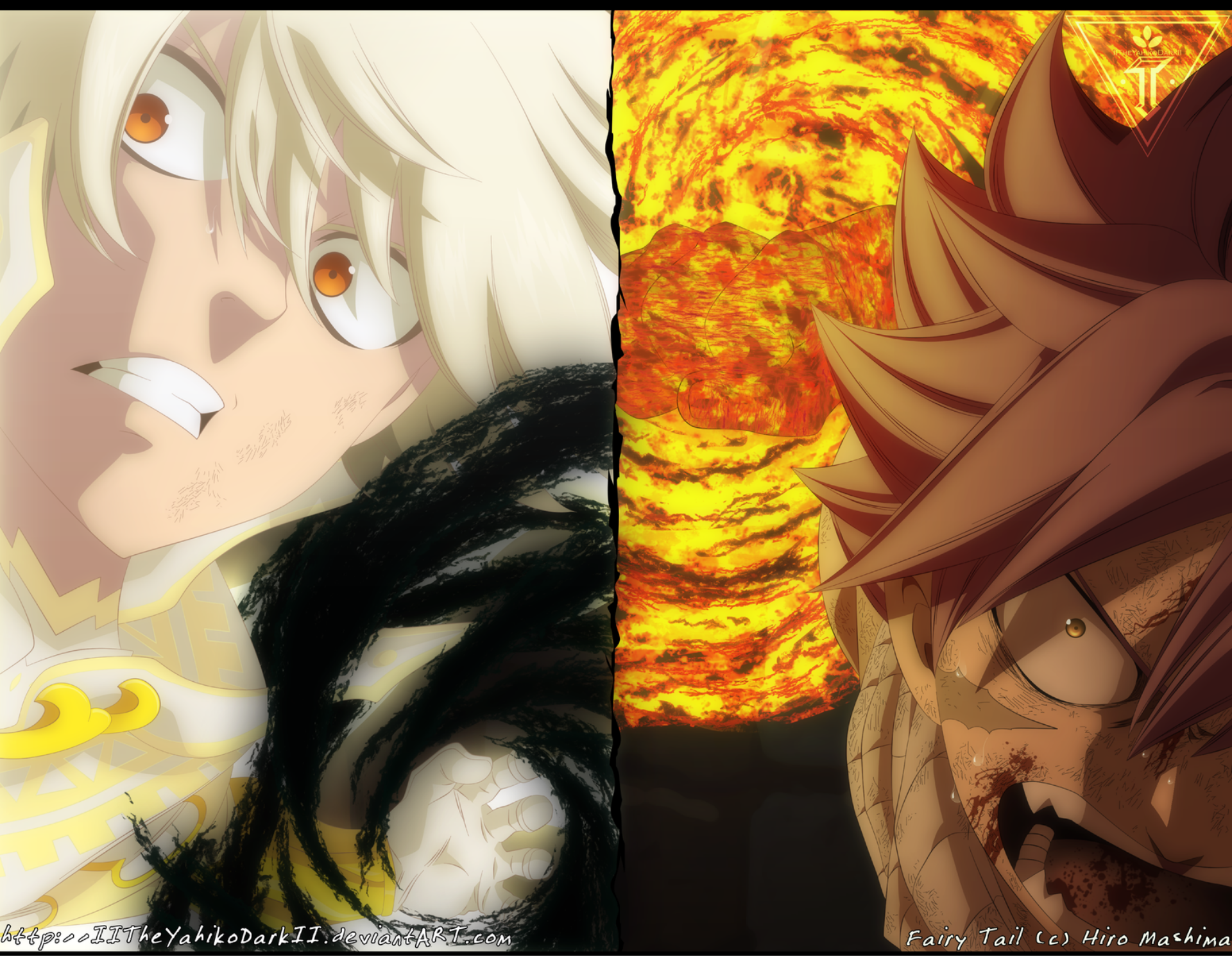 Zeref Dragneel and Natsu Dragneel from Fairy Tail HD Wallpaper