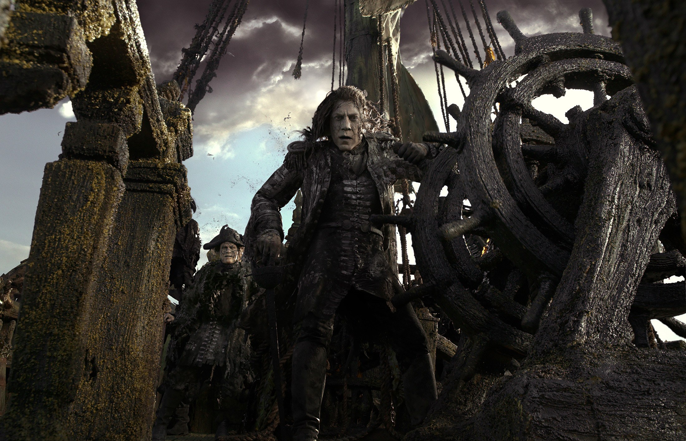 Captain Salazar from Pirates of the Caribbean HD Wallpaper