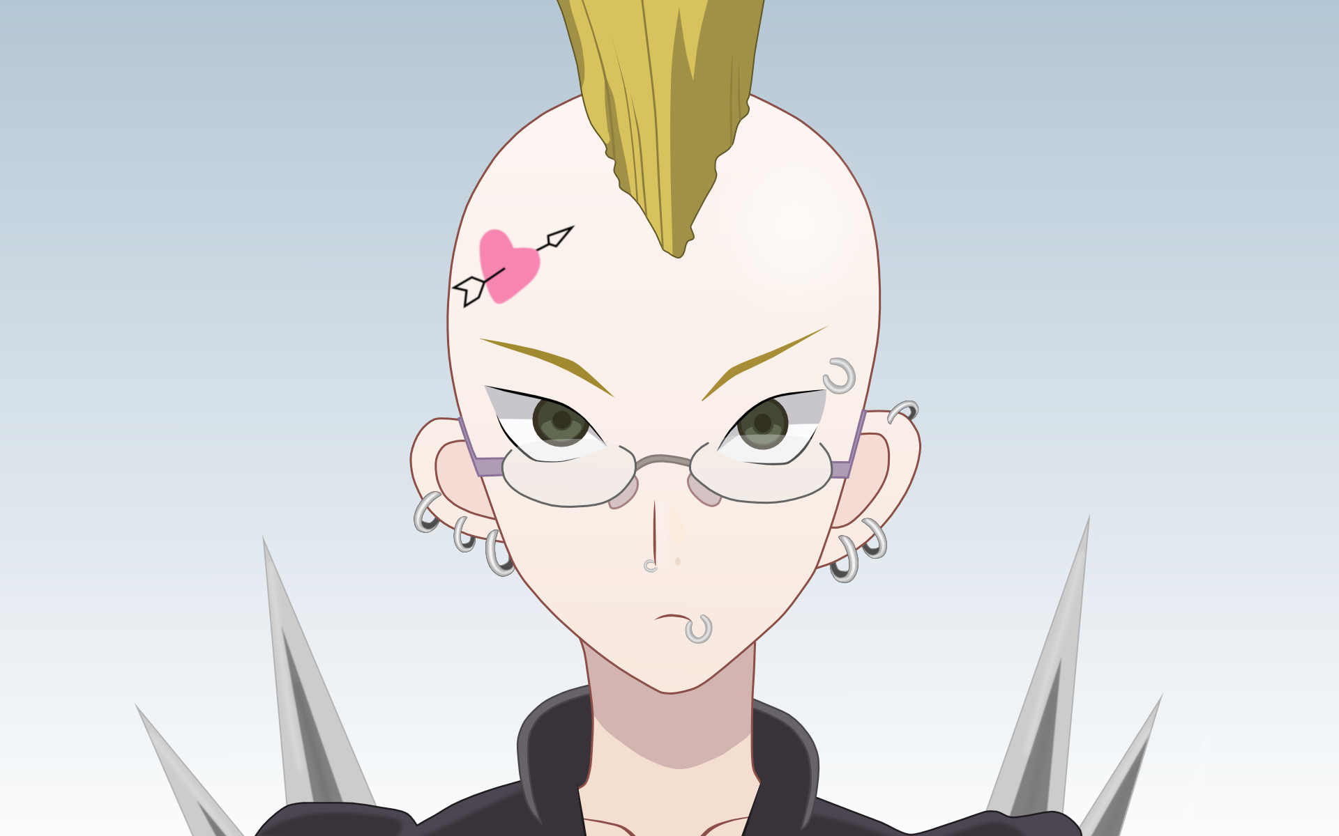 Nozomu Itoshiki from Sayonara, Zetsubou-Sensei HD Wallpaper